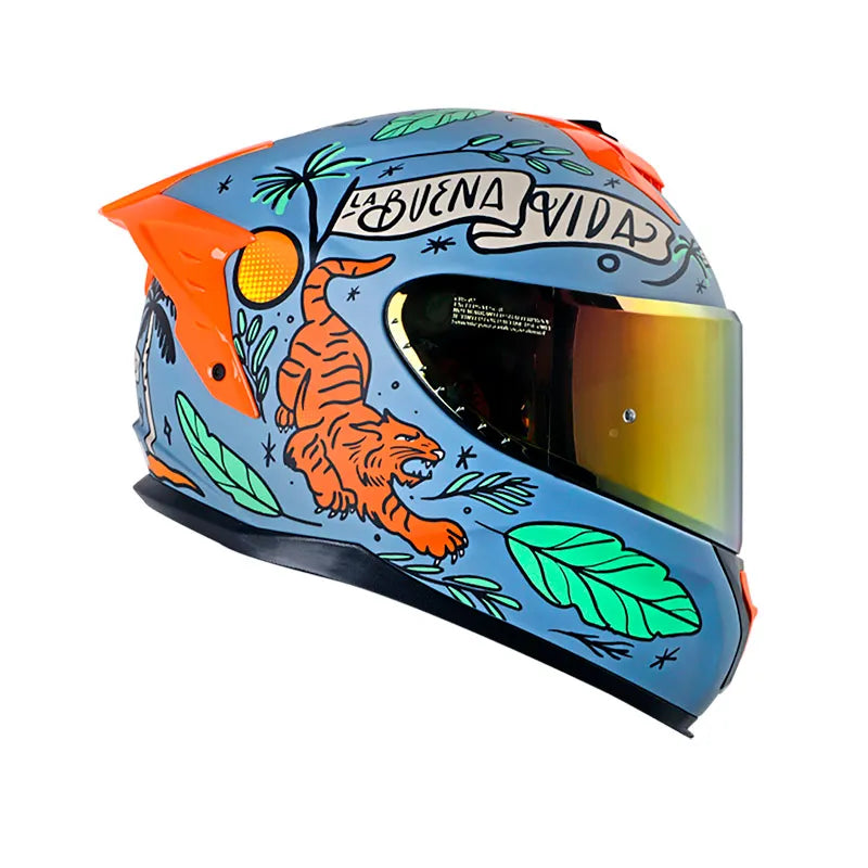 Casco SHAFT PRO SHPRO 610 DV EVO La Buena Vida Azul