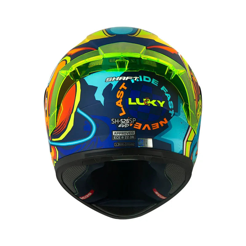 Casco SHAFT 526 Lucky Naranja
