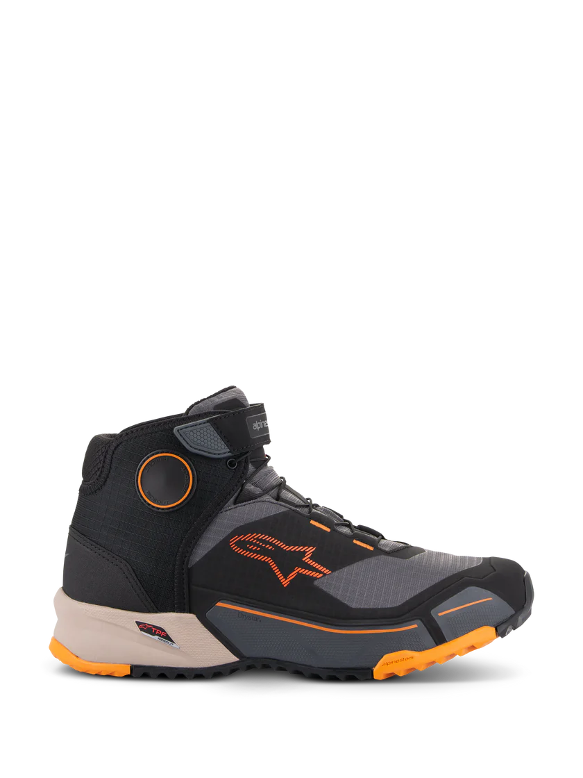 Bota ALPINESTARS CR-X Negro Gris Naranja