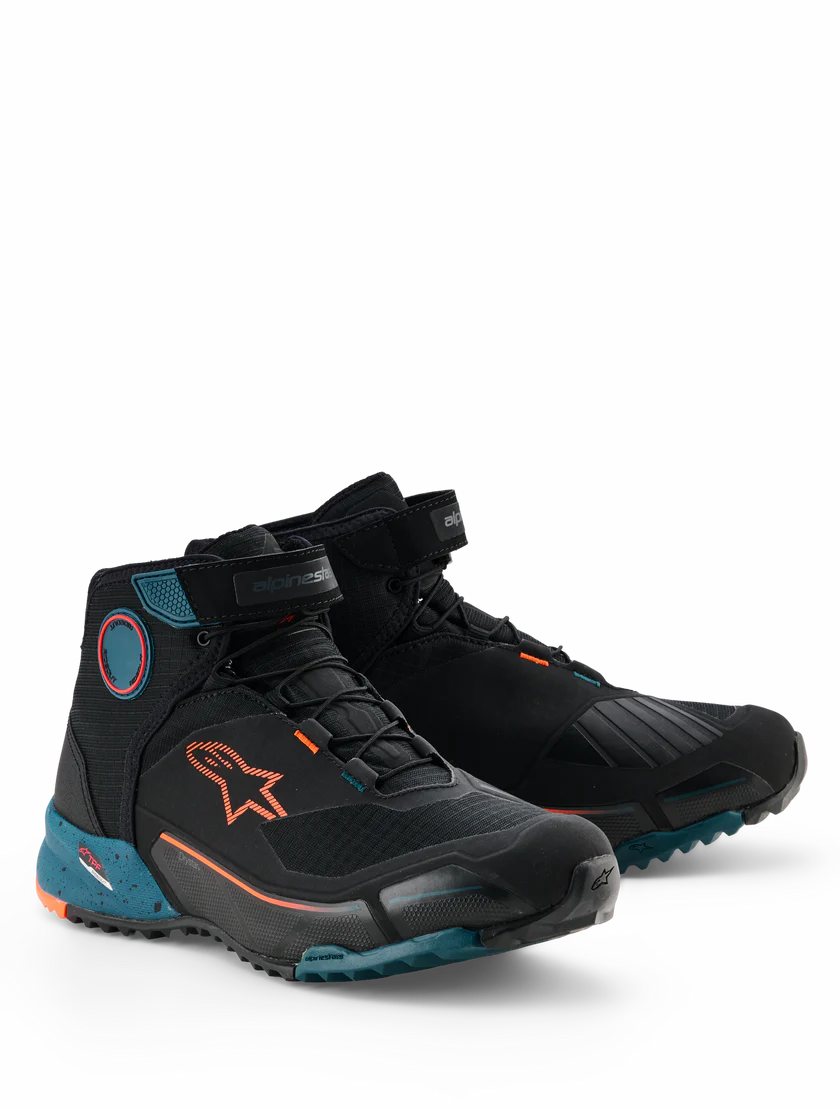 Bota ALPINESTARS CR-X Negro Azul Naranja