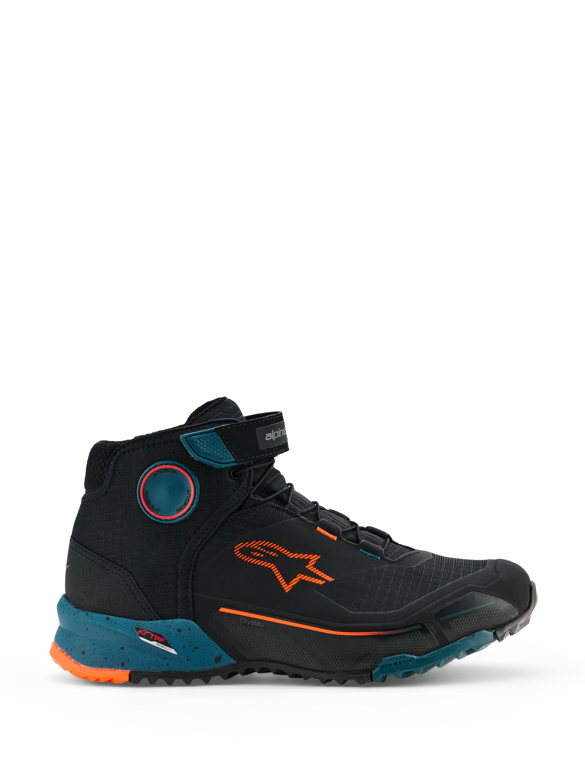 Bota ALPINESTARS CR-X Negro Azul Naranja
