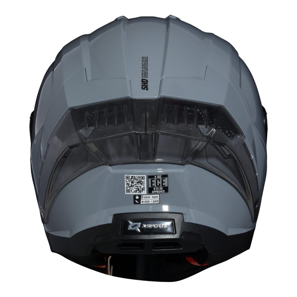 Casco Xsports X-162 Gris Brillante