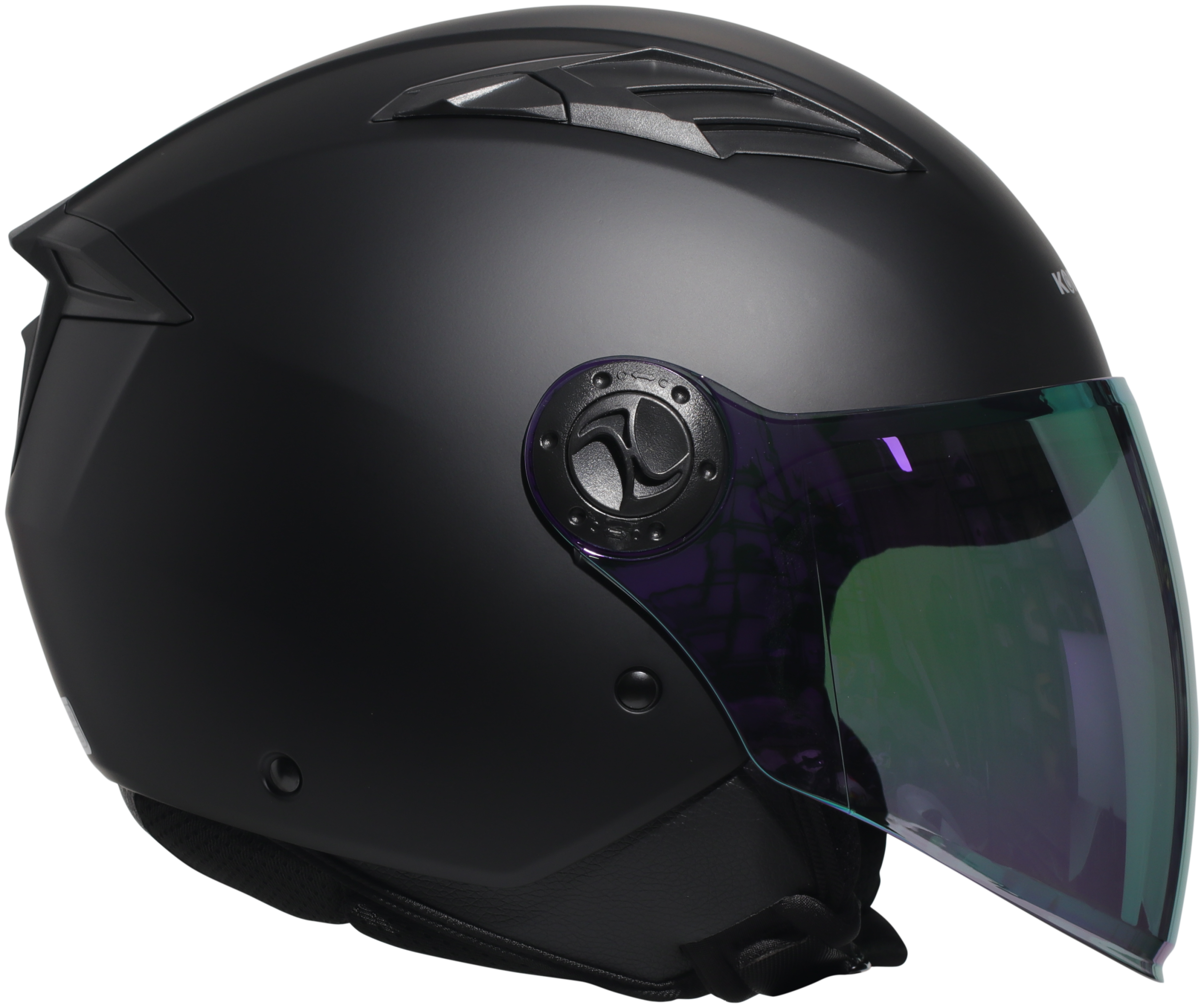 Casco KONTROL 236 Reloaded Visor Morado