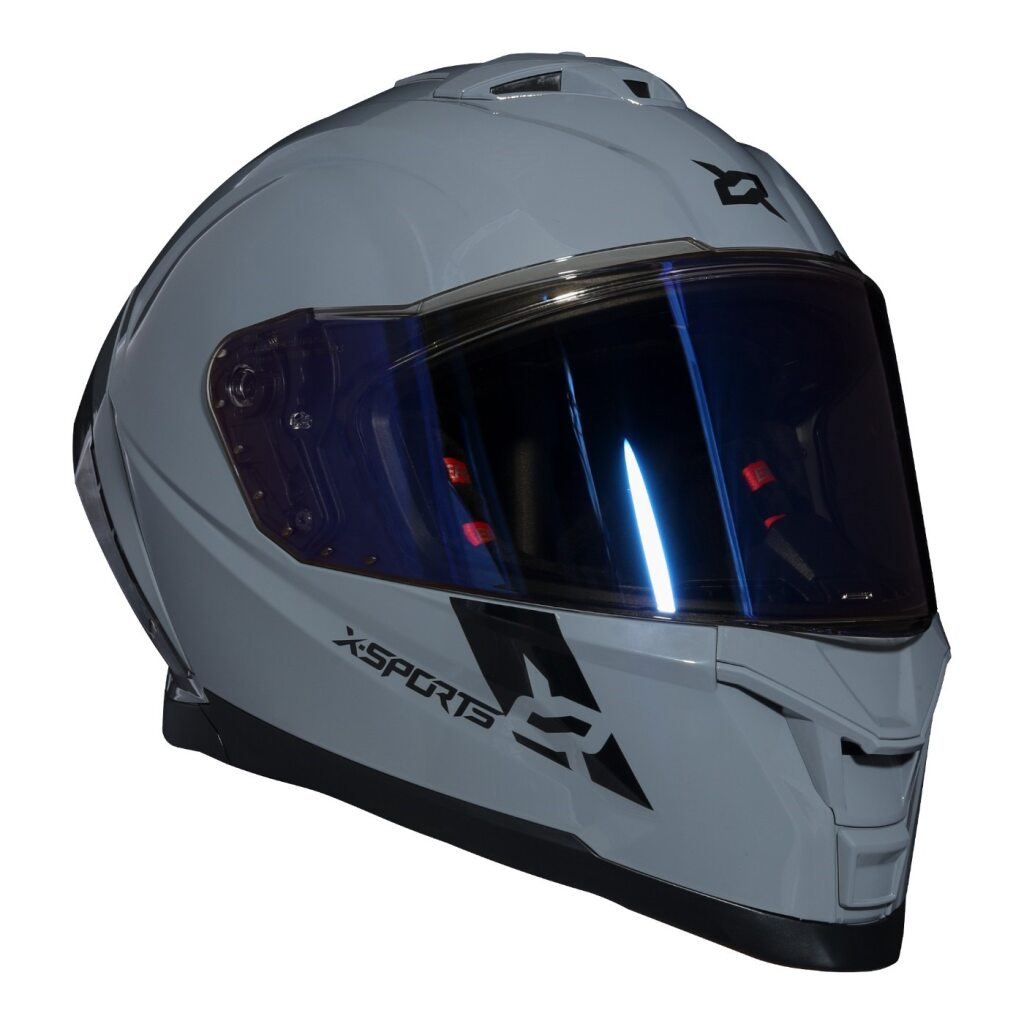 Casco Xsports X-162 Gris Brillante