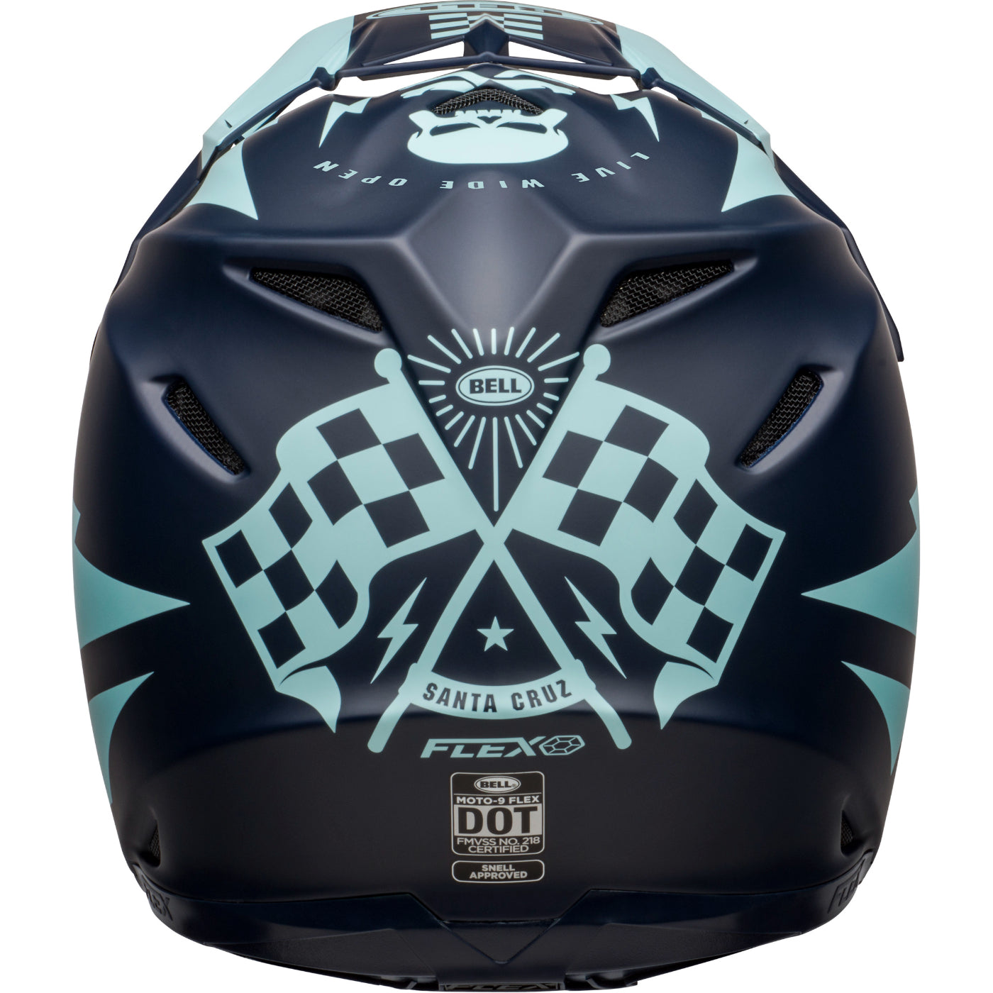 Casco MOTO 9 FLEX BRKWY MT NVY/LT