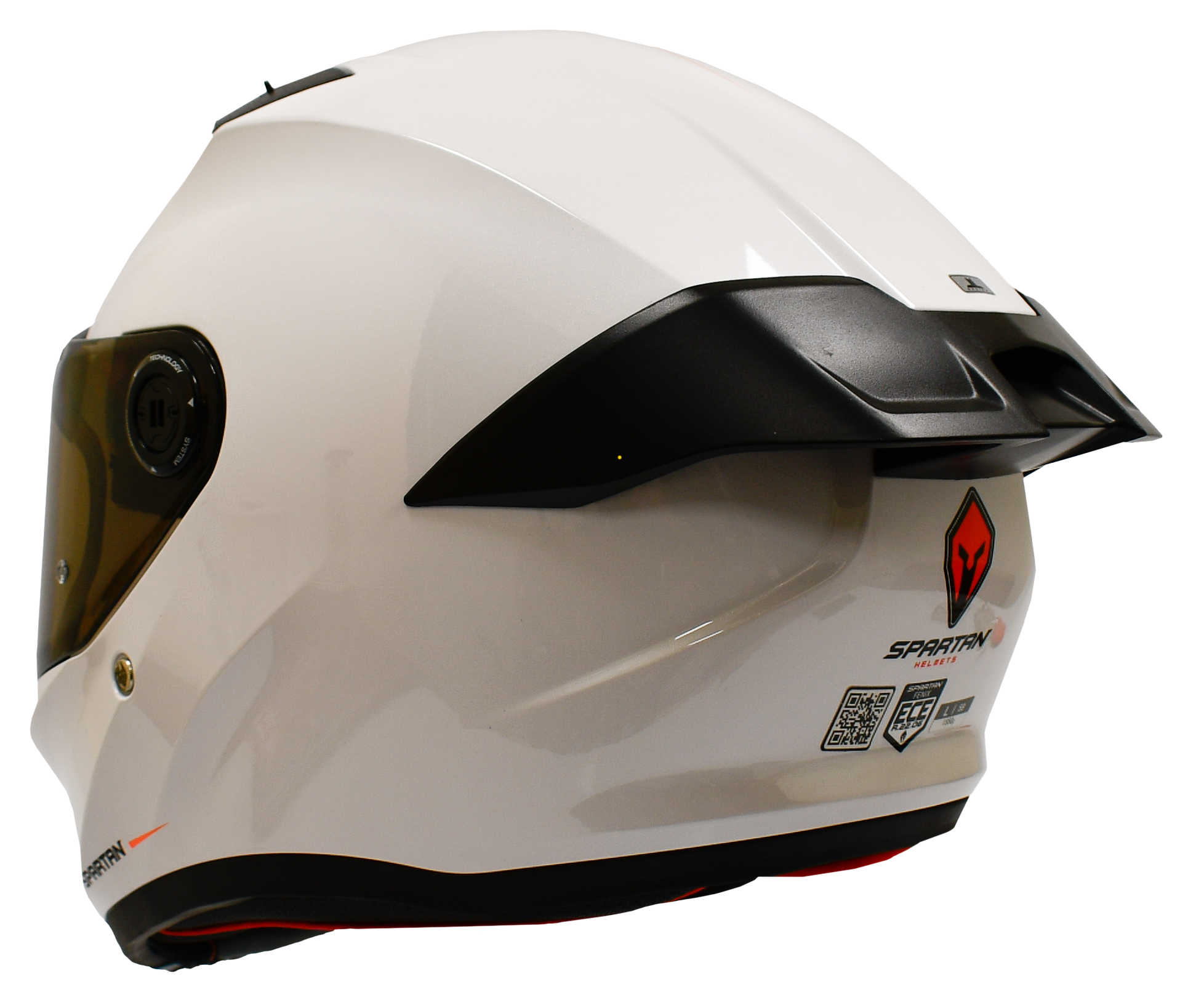Casco SPARTAN Fenix Blanco Brillante