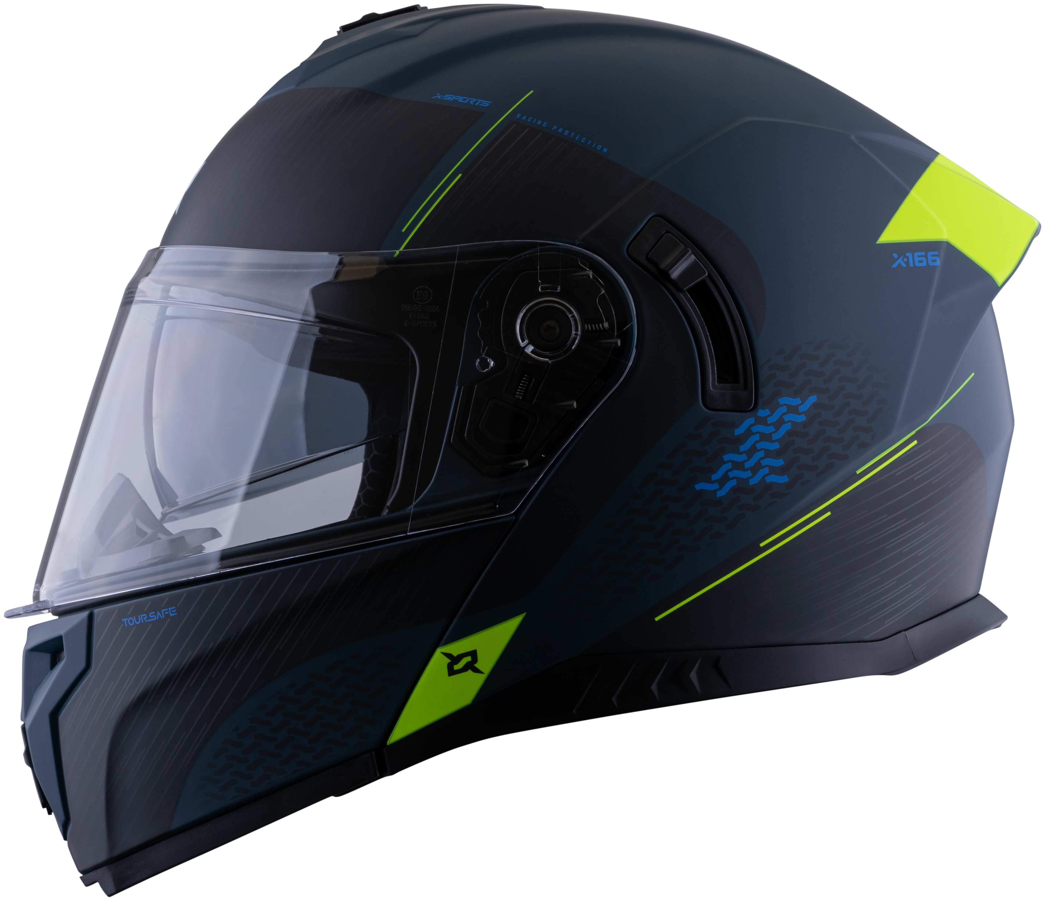 Casco XSPORTS 166 Toursafe Azul Mate