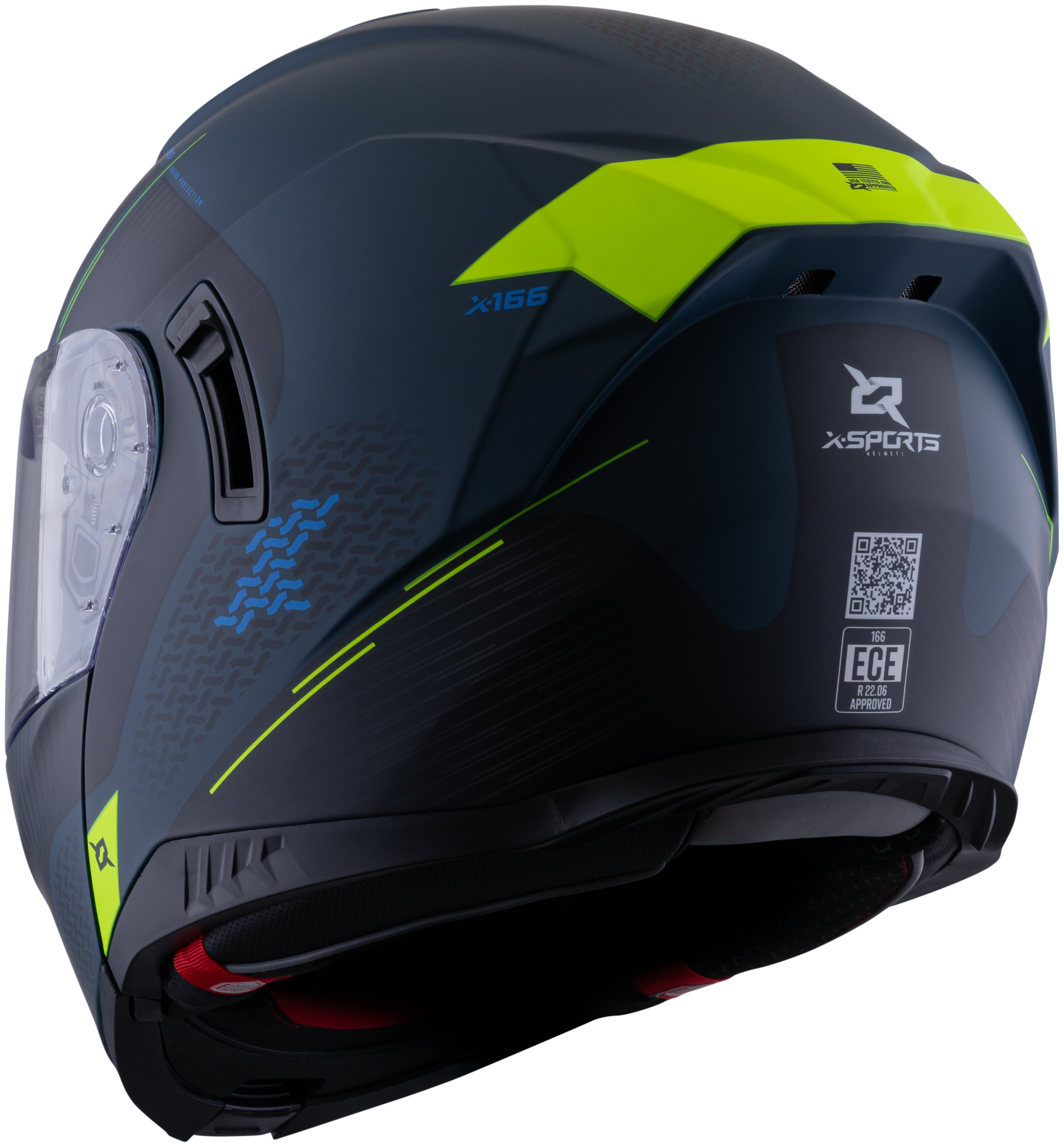 Casco XSPORTS 166 Toursafe Azul Mate