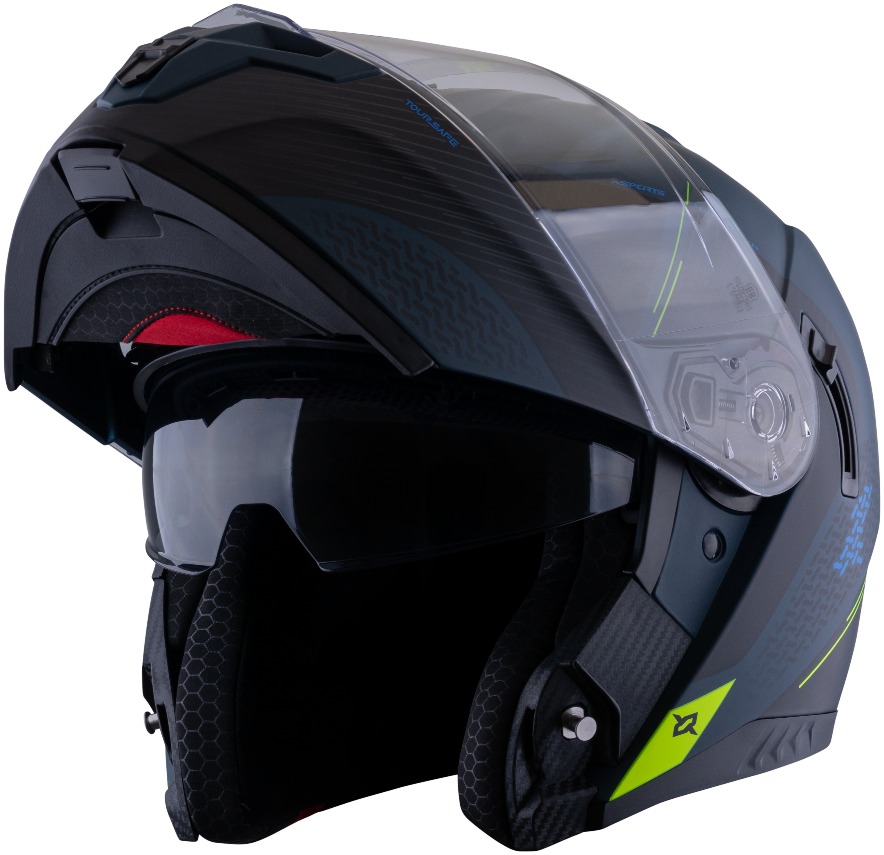Casco XSPORTS 166 Toursafe Azul Mate