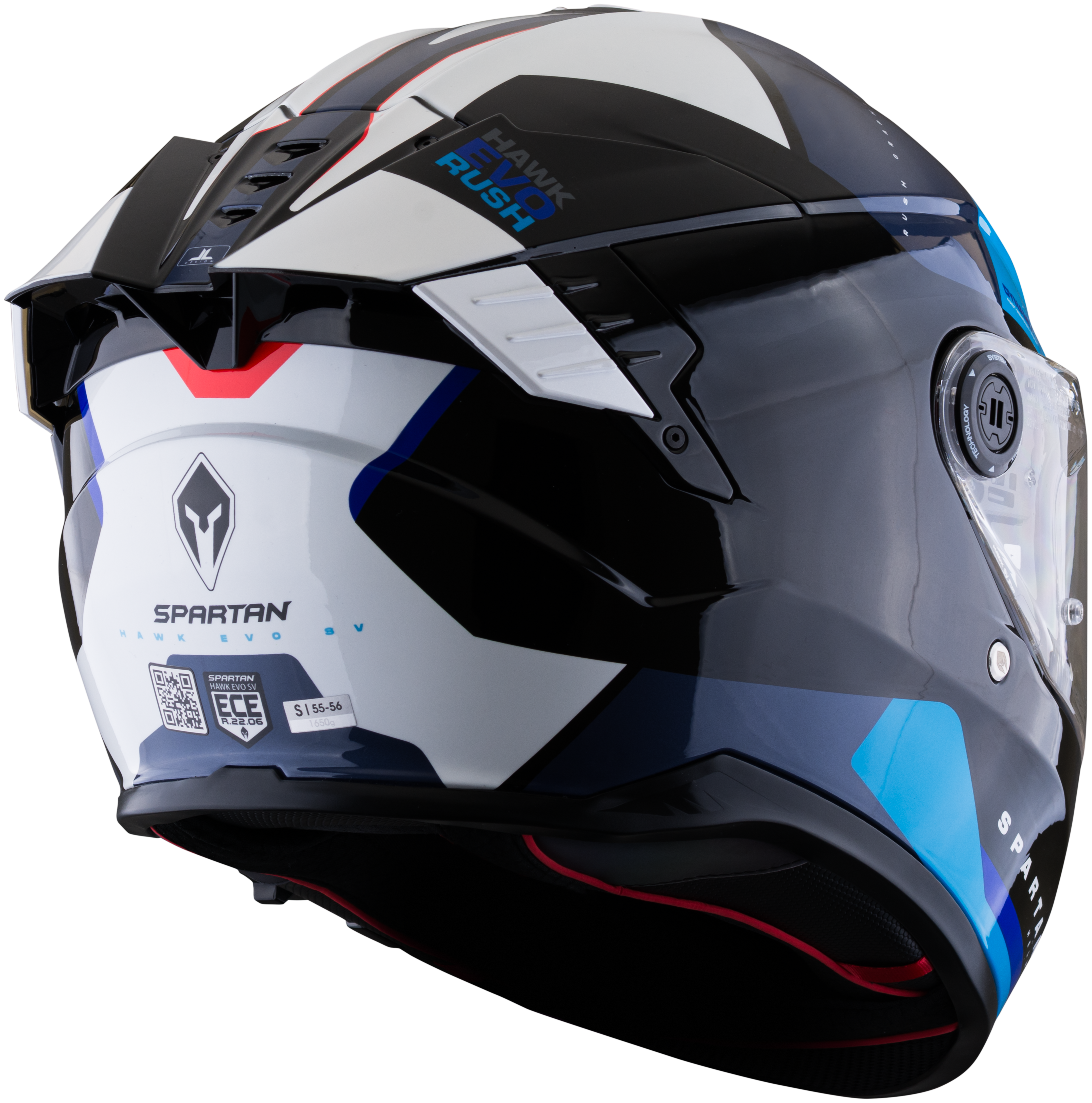 Casco SPARTAN Hawk Evo Rush
