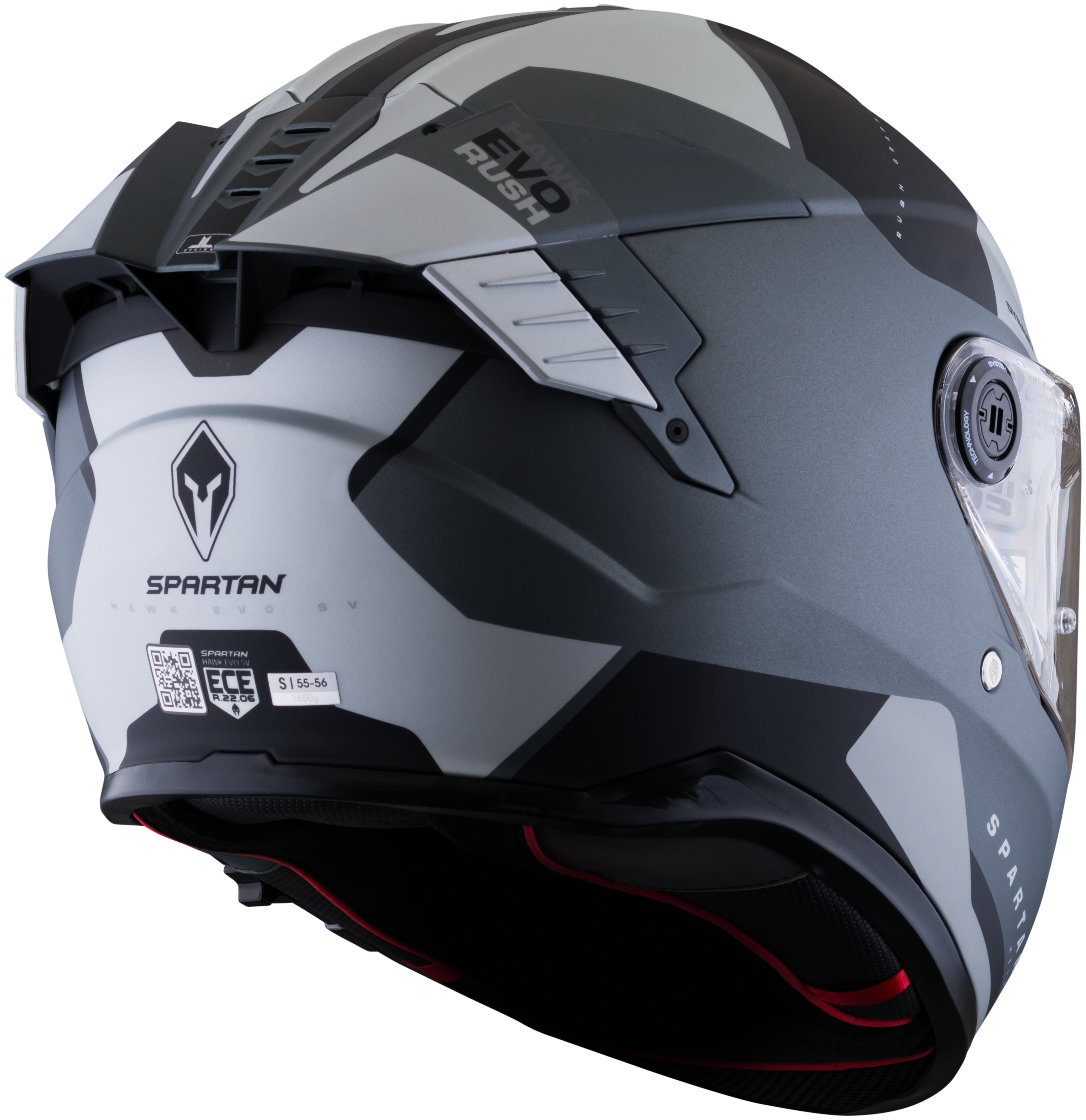 Casco SPARTAN Hawk Evo Rush