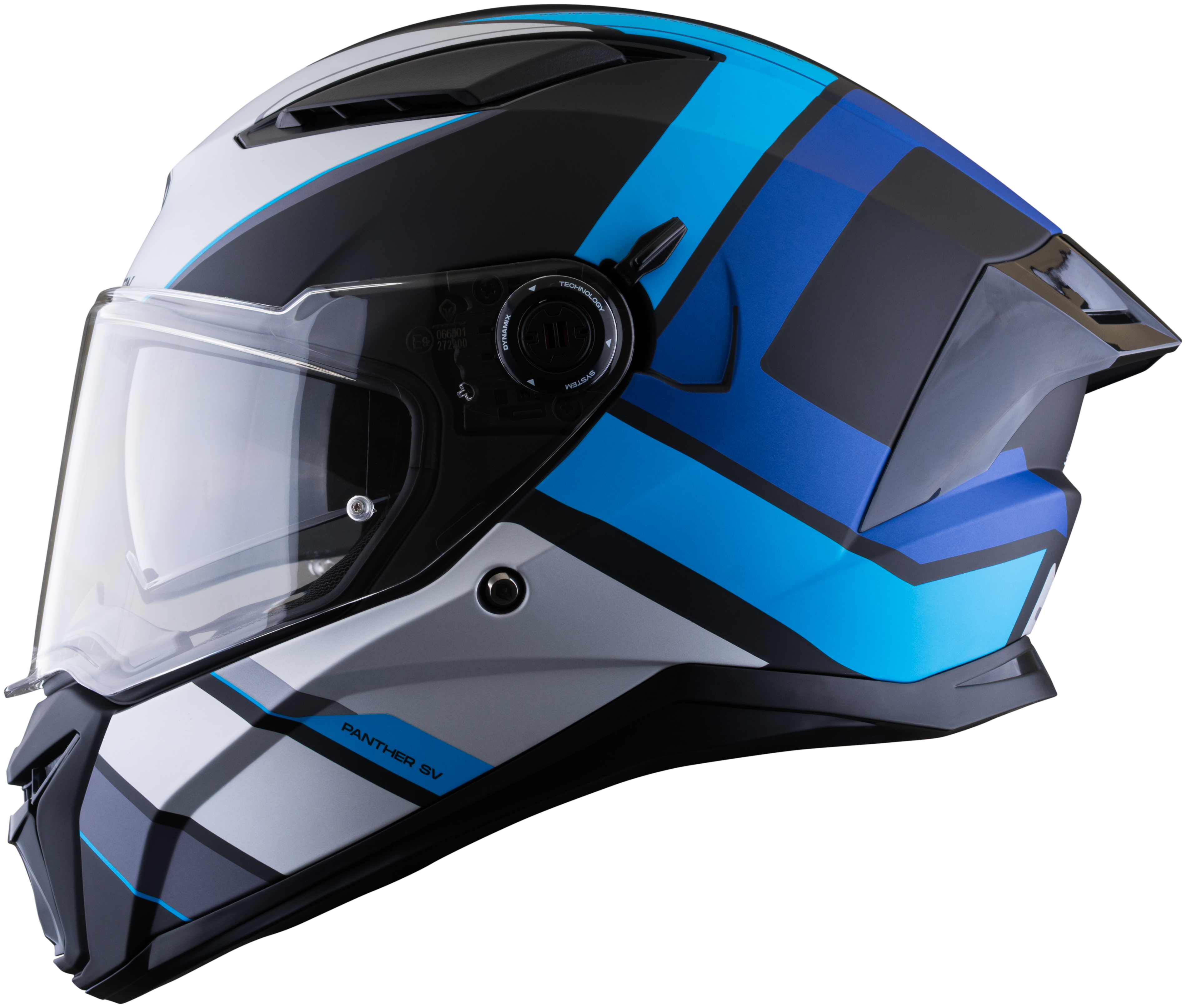 Casco SPARTAN Panther Valve Azul Gris