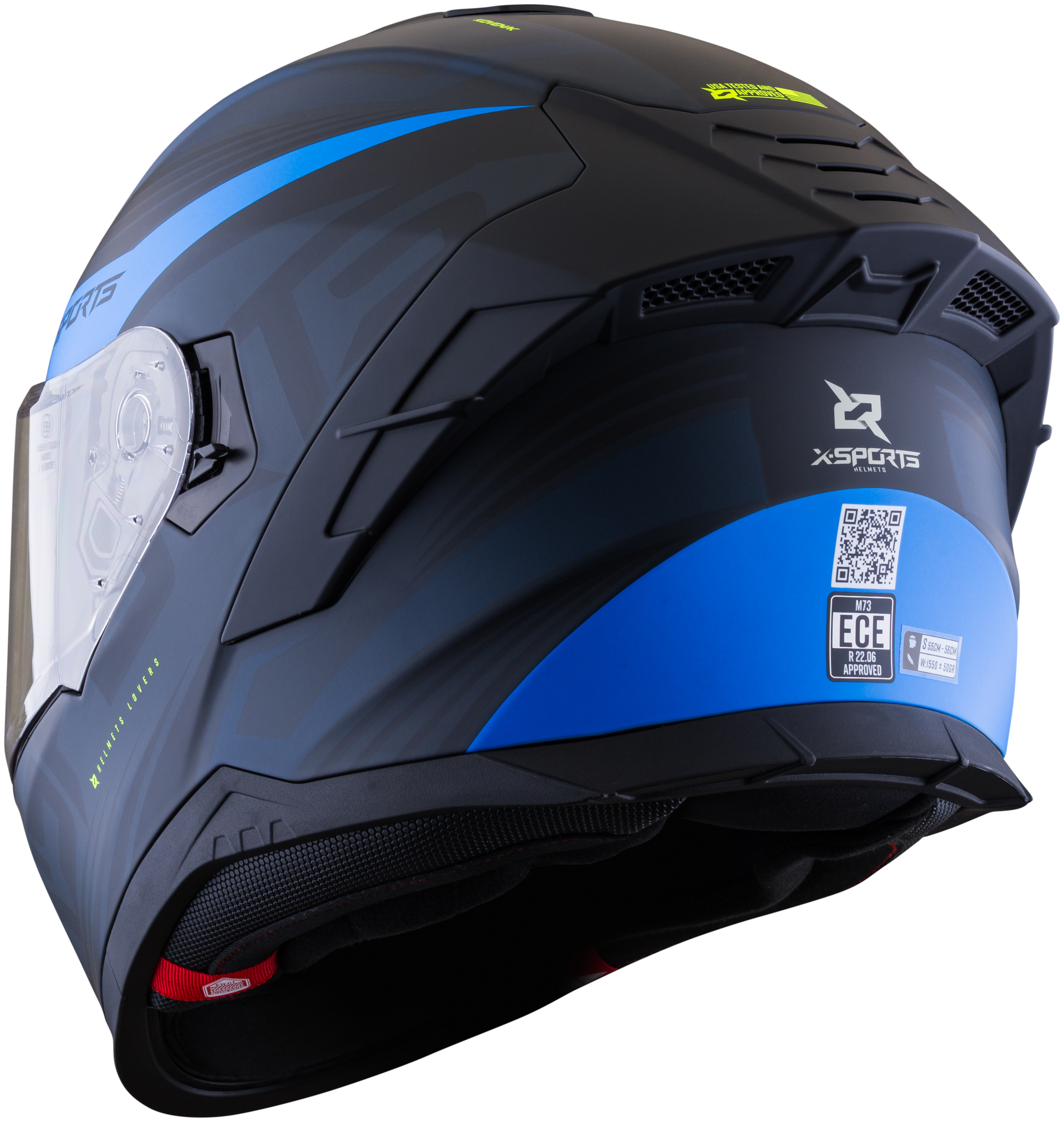 Casco XSPORTS M73 Kovenak Azul