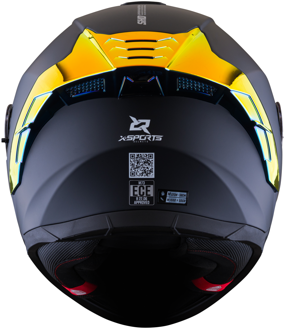 Casco XSPORTS M73 Negro Mate