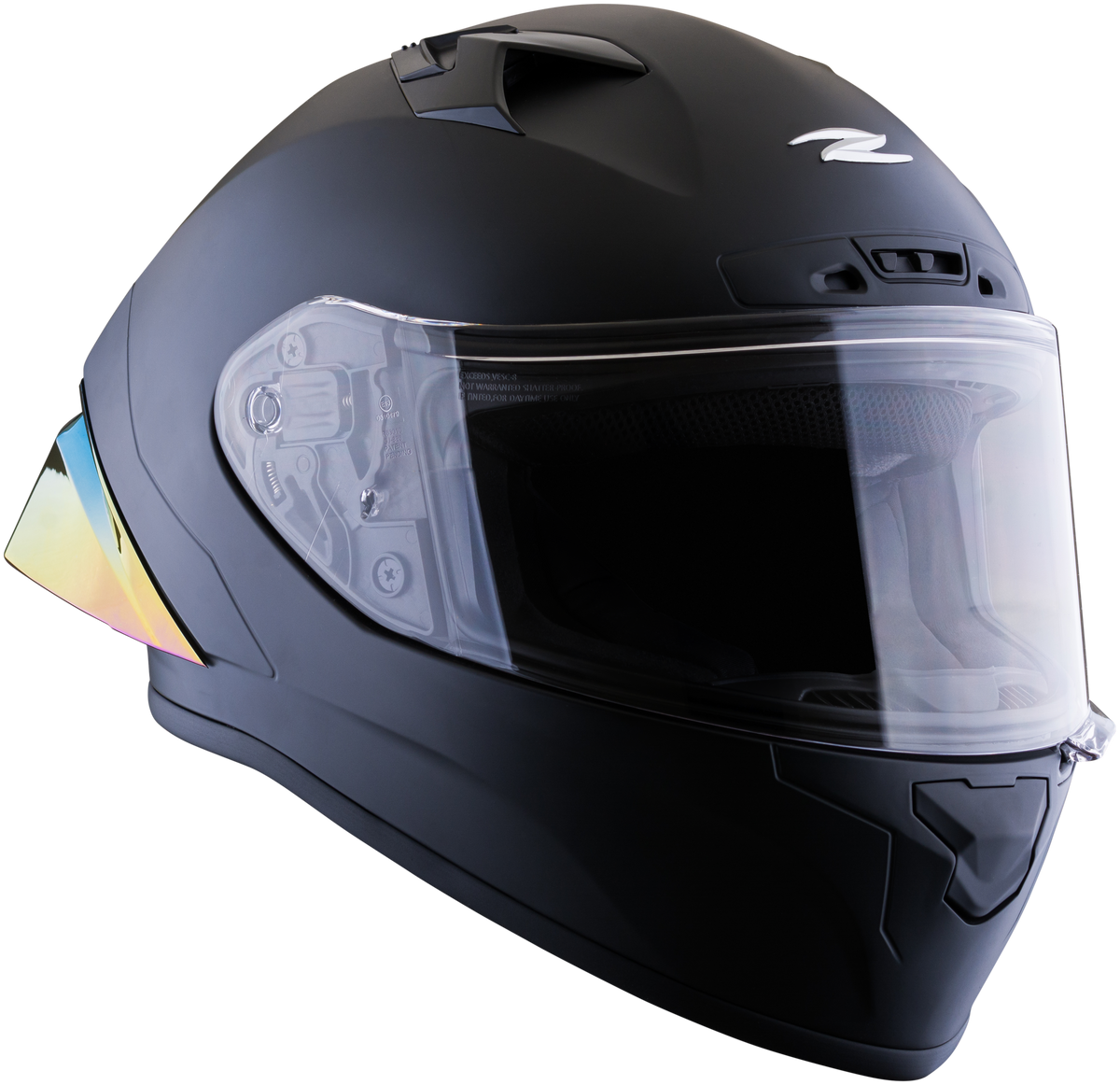 Casco ZEUS 826 Reloaded Negro Mate