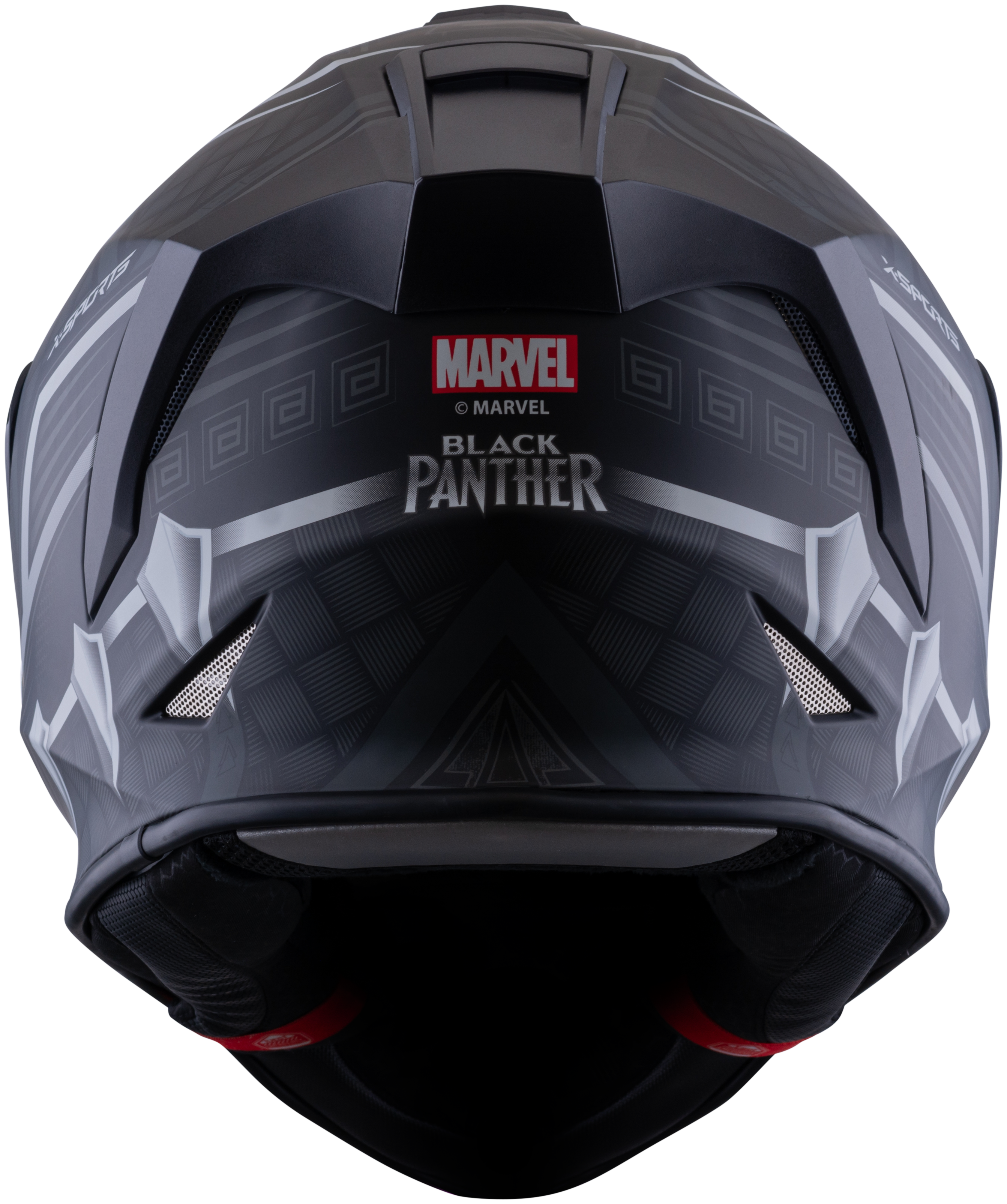 Casco XSPORTS V151 Blackpanther