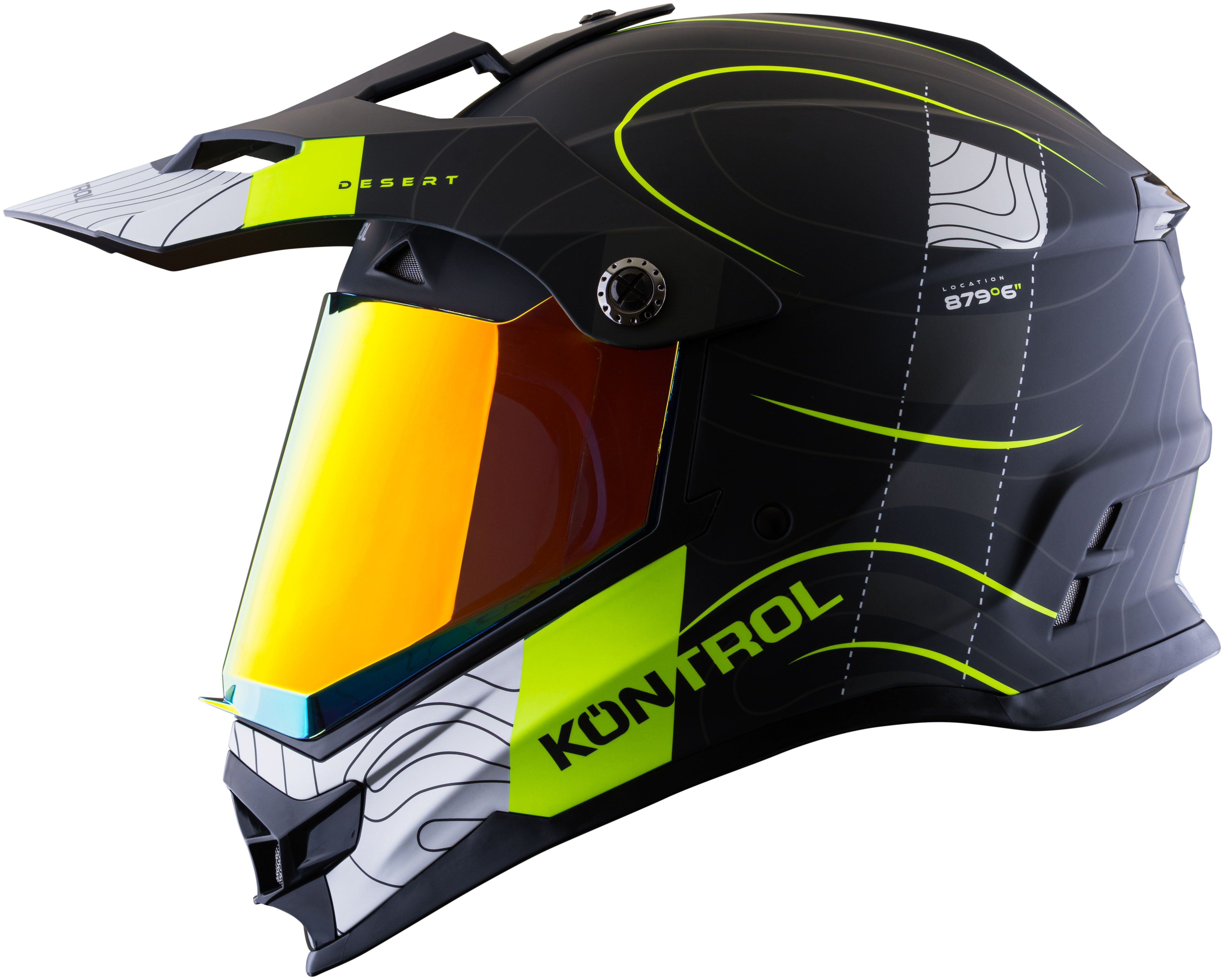 Casco KONTROL 819-6 Desert Amarillo