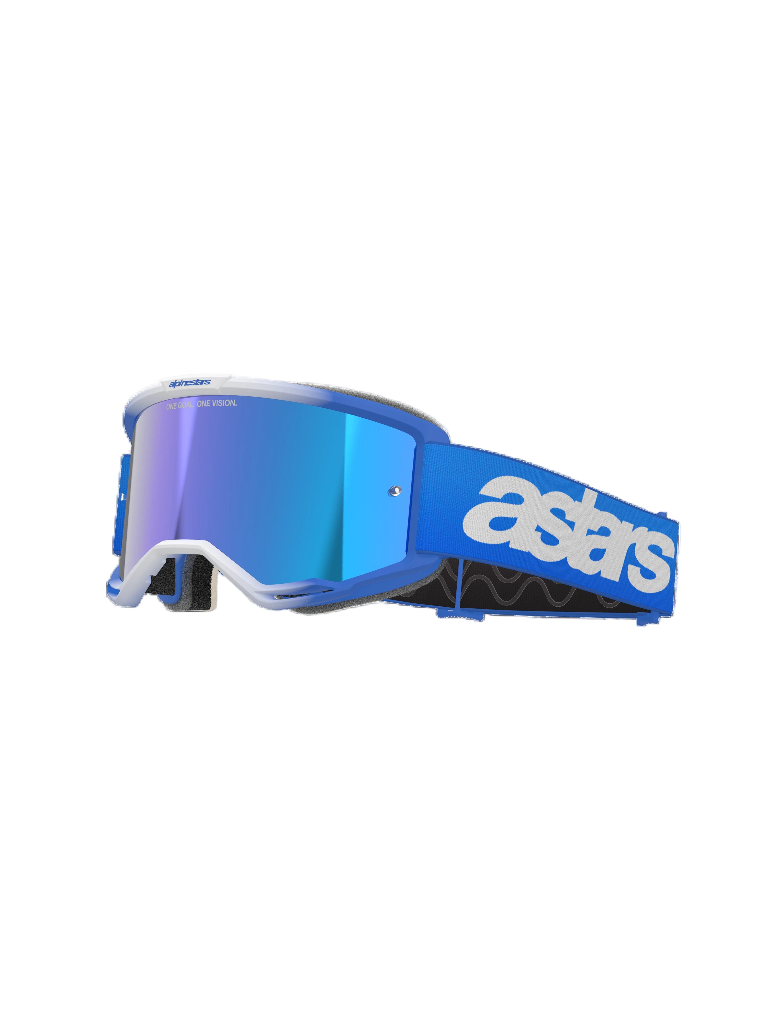 Gafas Goggle Alpinestars Vision 5 Blaze Azul Mirror Azul