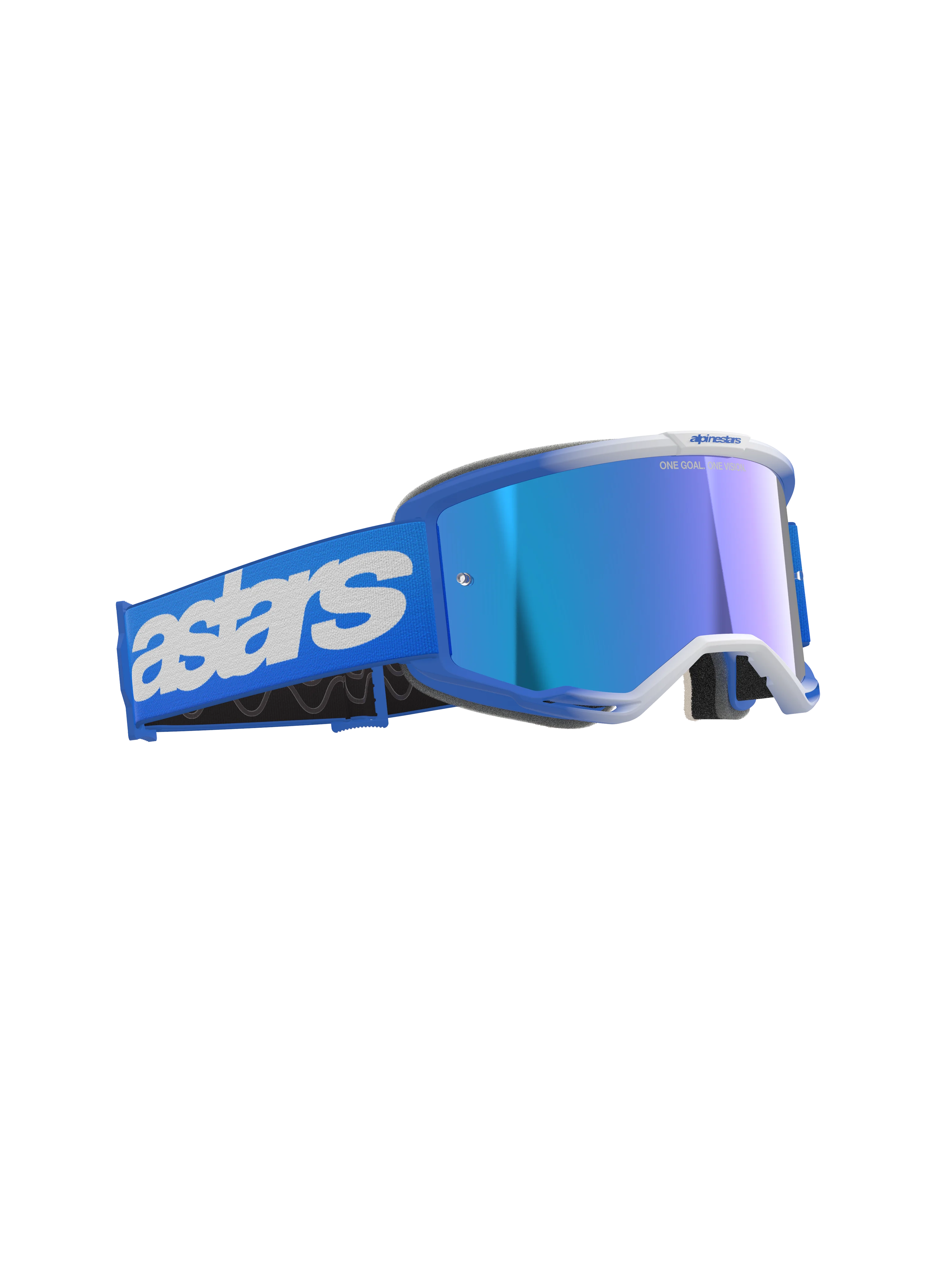 Gafas Goggle Alpinestars Vision 5 Blaze Azul Mirror Azul