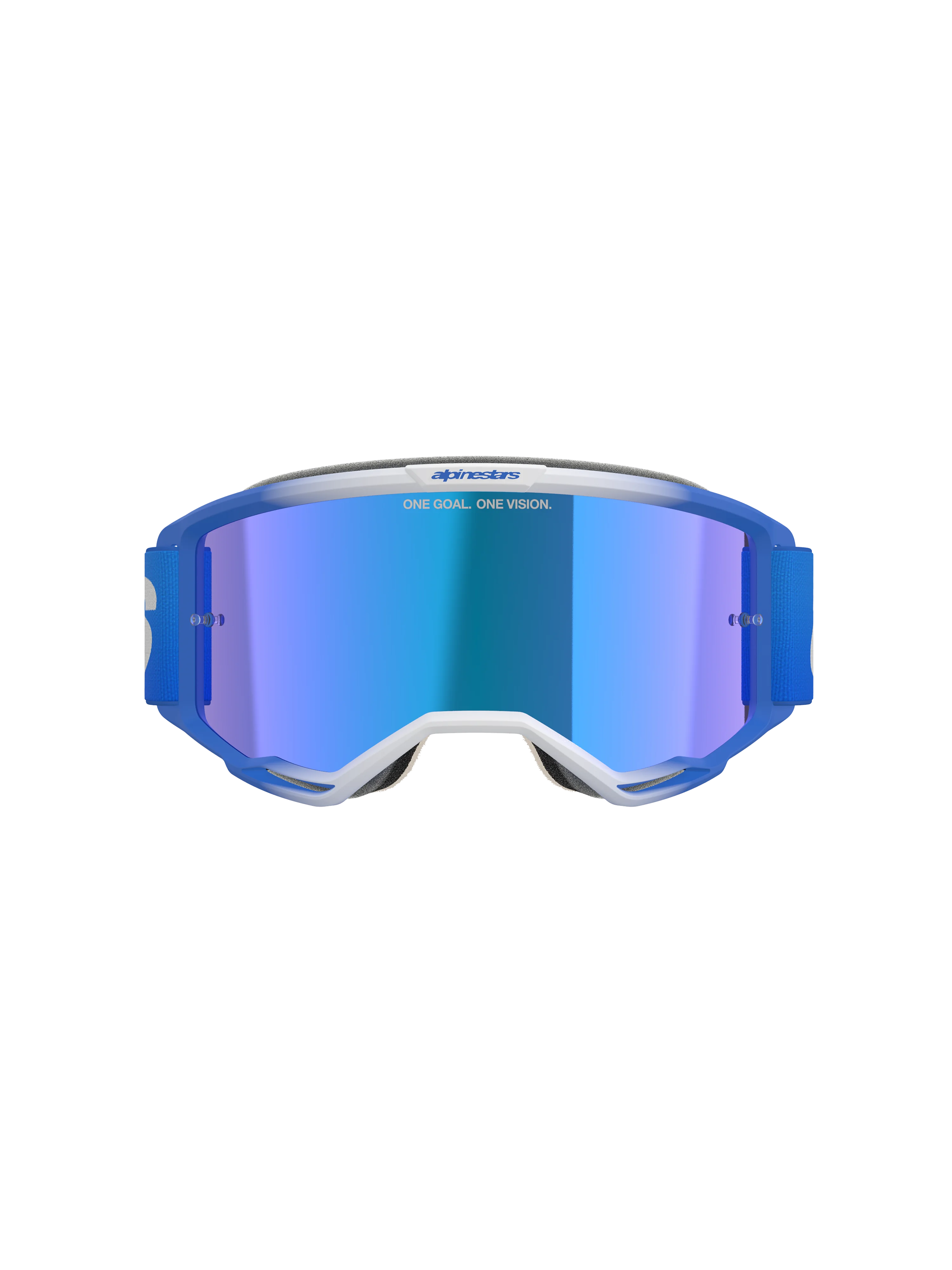 Gafas Goggle Alpinestars Vision 5 Blaze Azul Mirror Azul