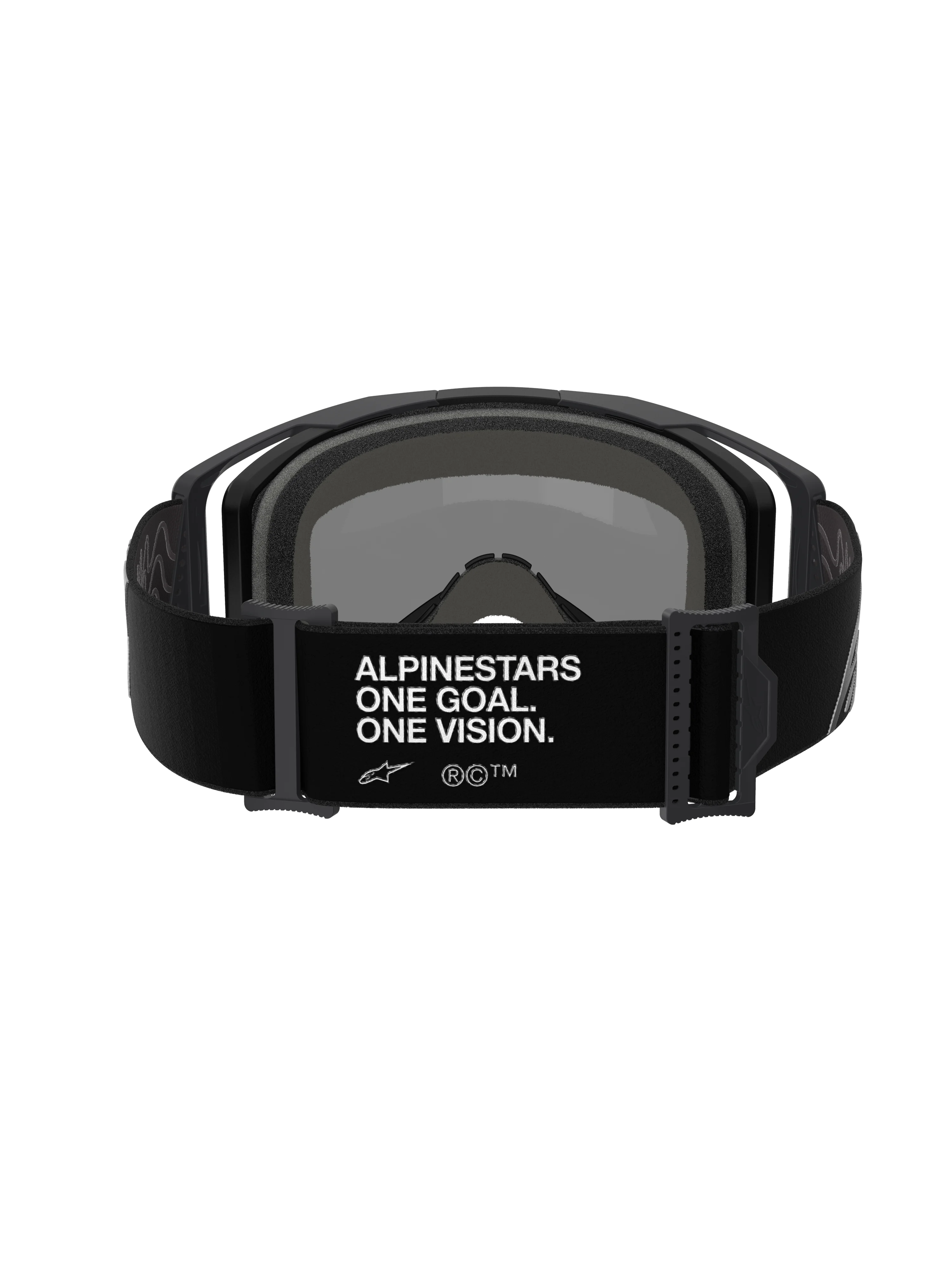 Gafas Googgle Alpinestars Vision 8 Corp Negro Mirror Rojo