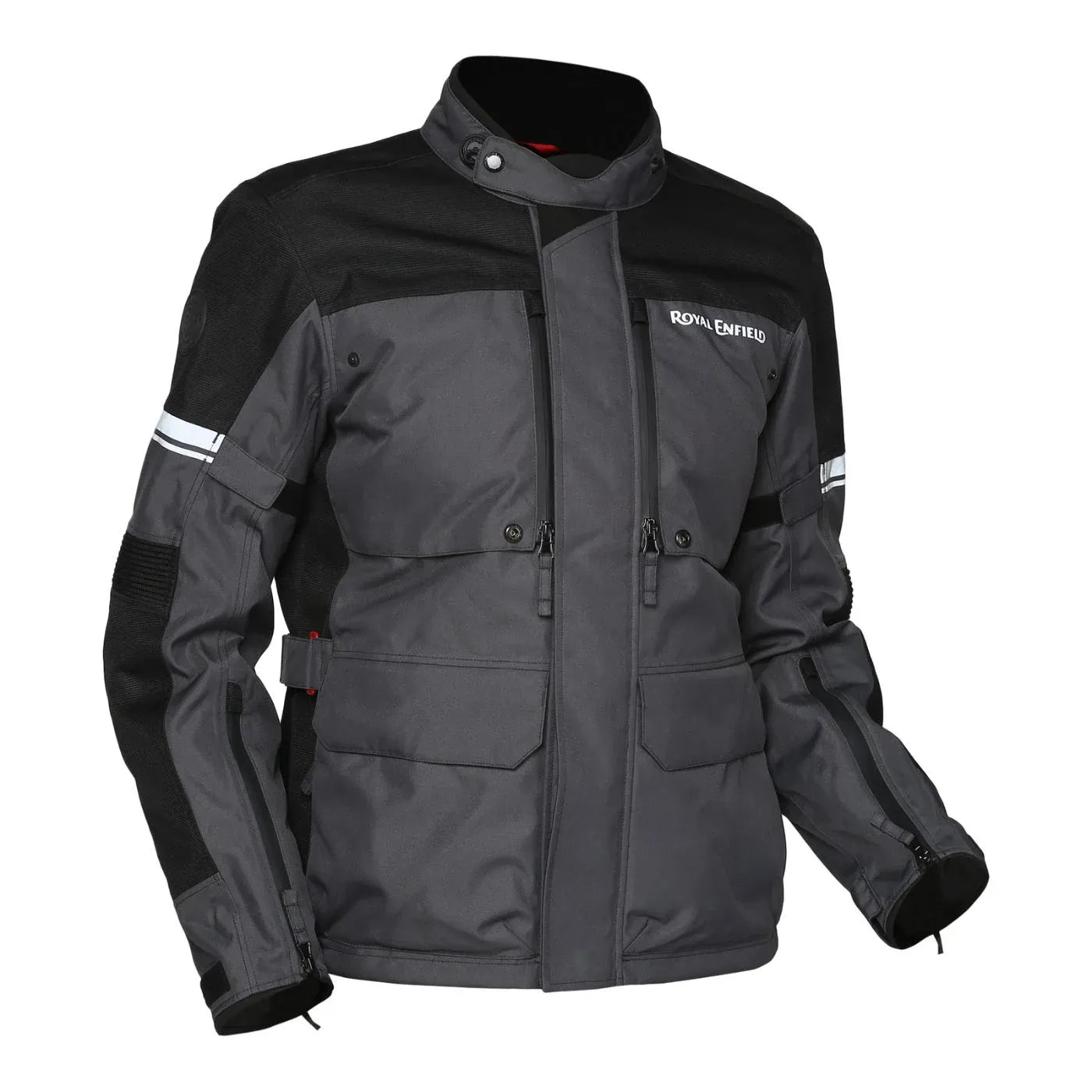 Chaqueta Royal Enfield Stormraid Riding Gris