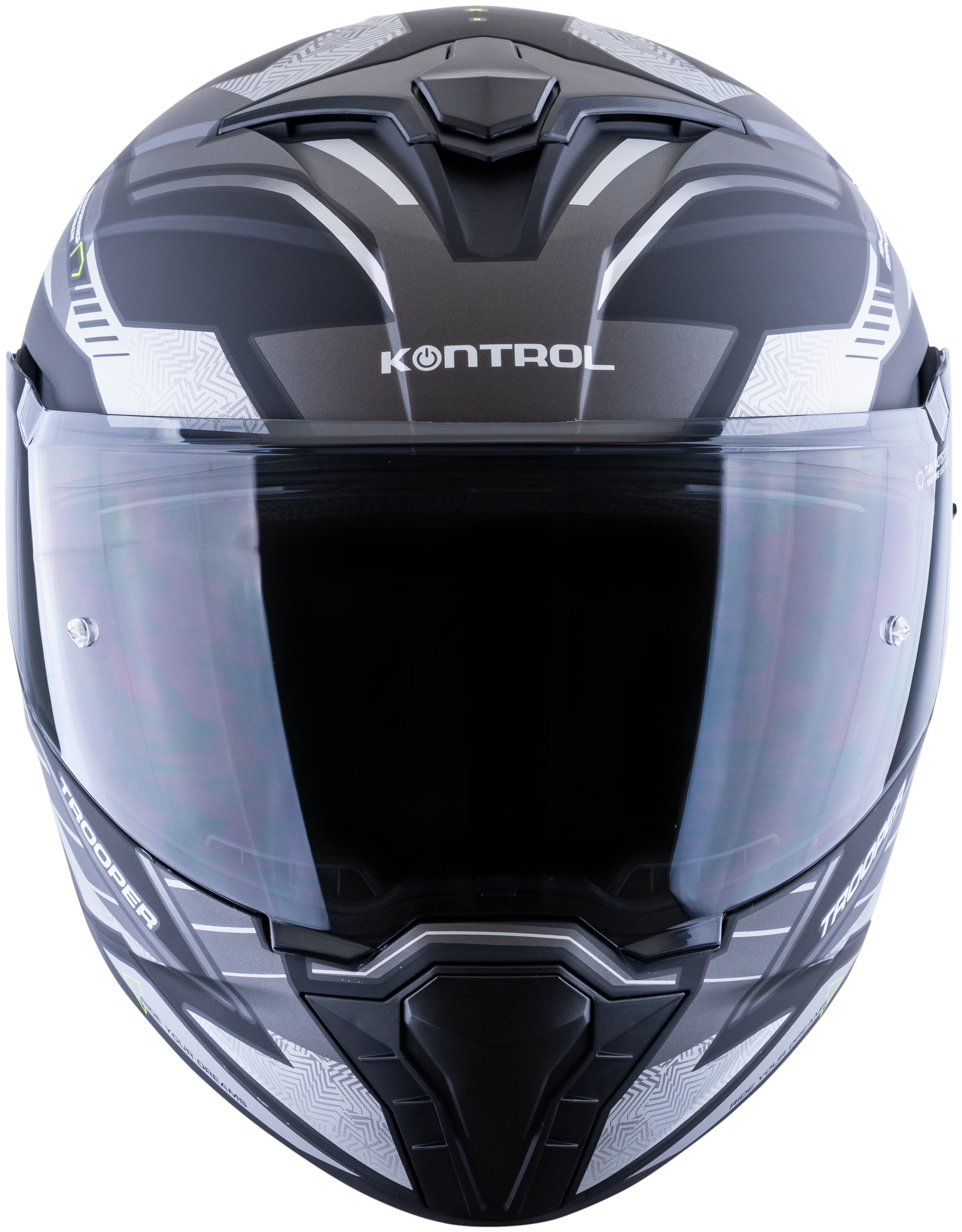 Casco KONTROL Trooper RS Gris