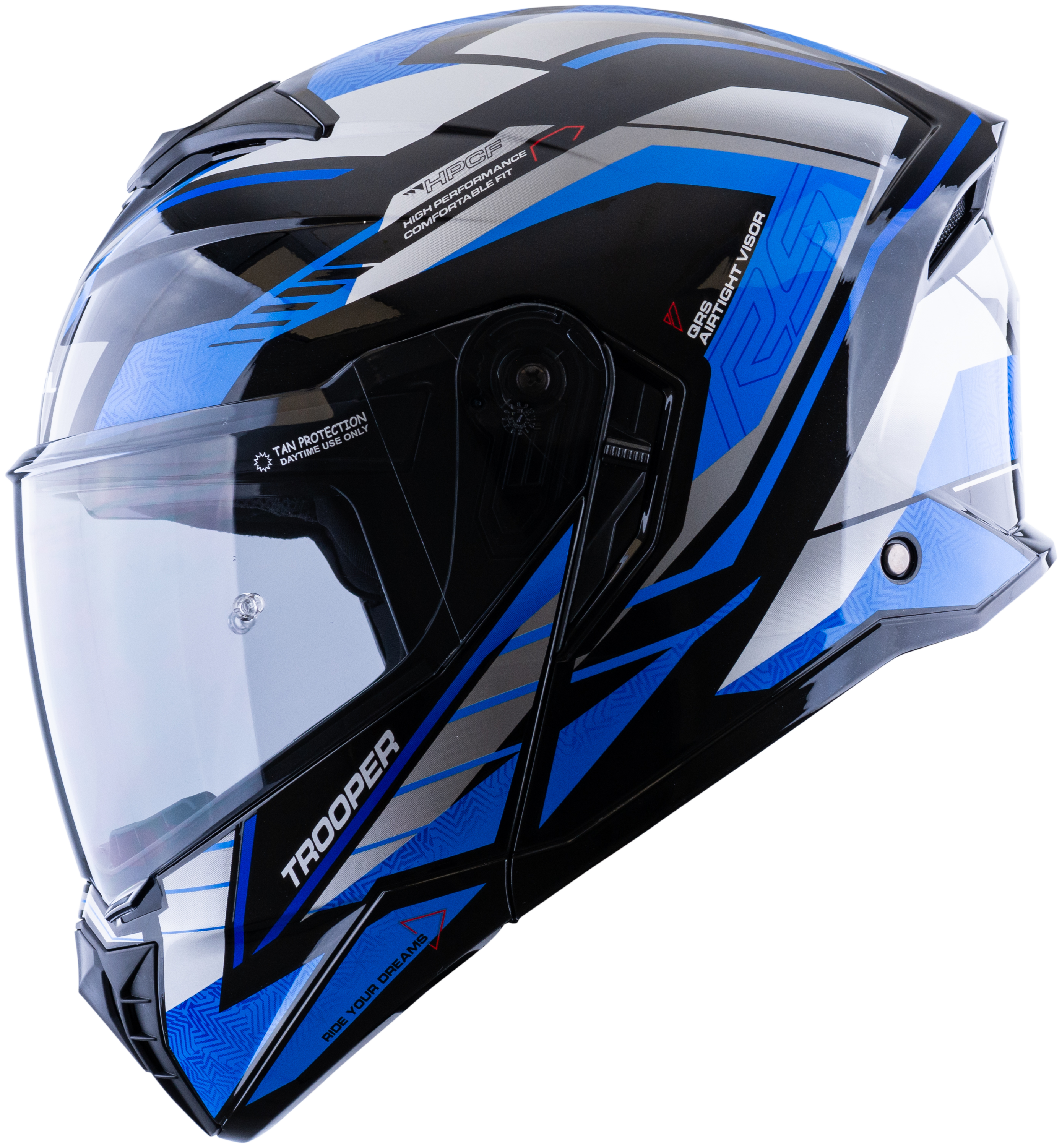Casco KONTROL Trooper RS Azul