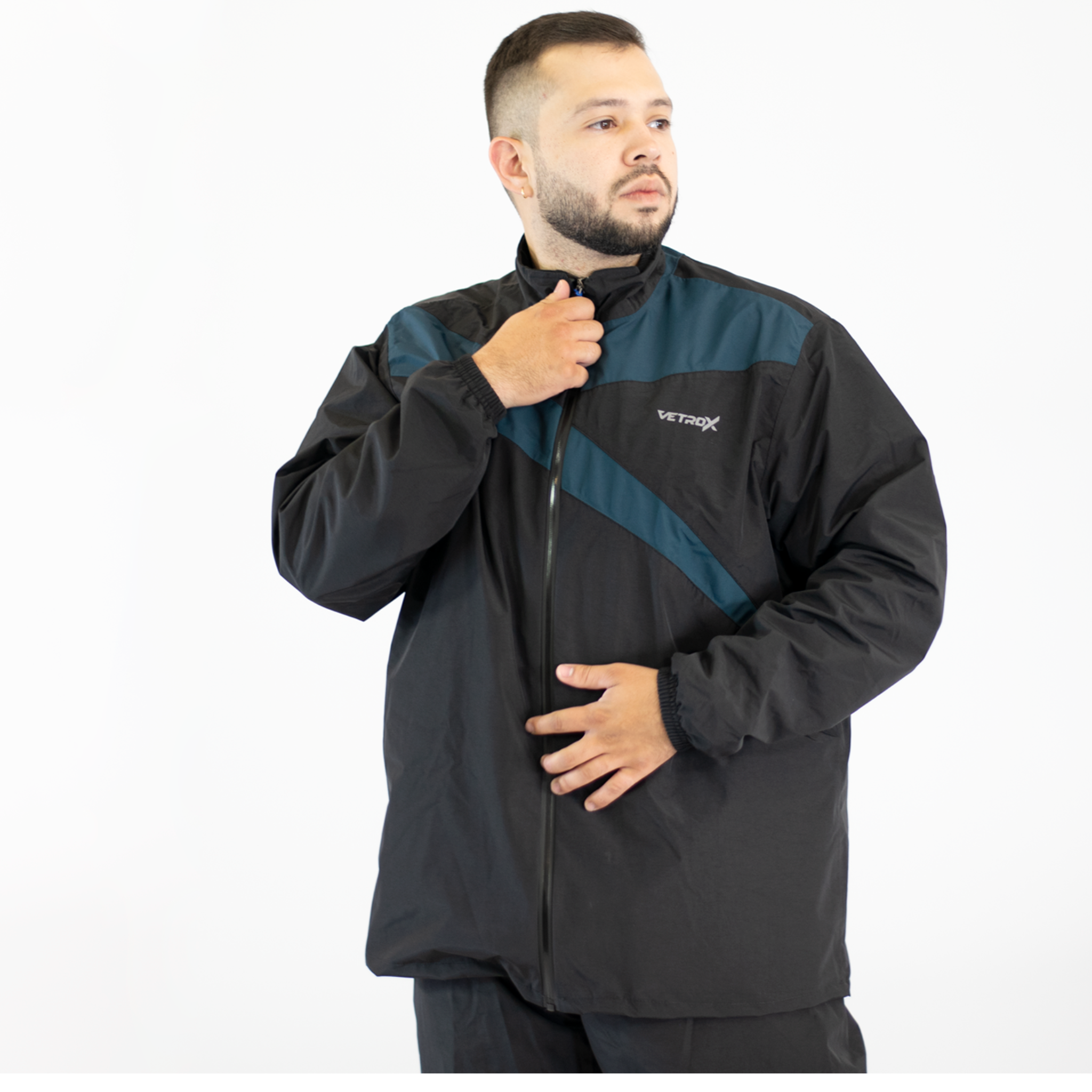 Impermeable Street Negro Azul VETROX
