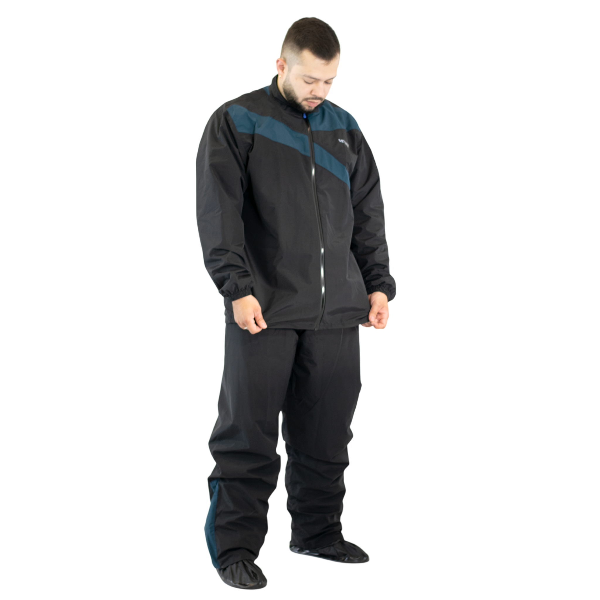 Impermeable Street Negro Azul VETROX