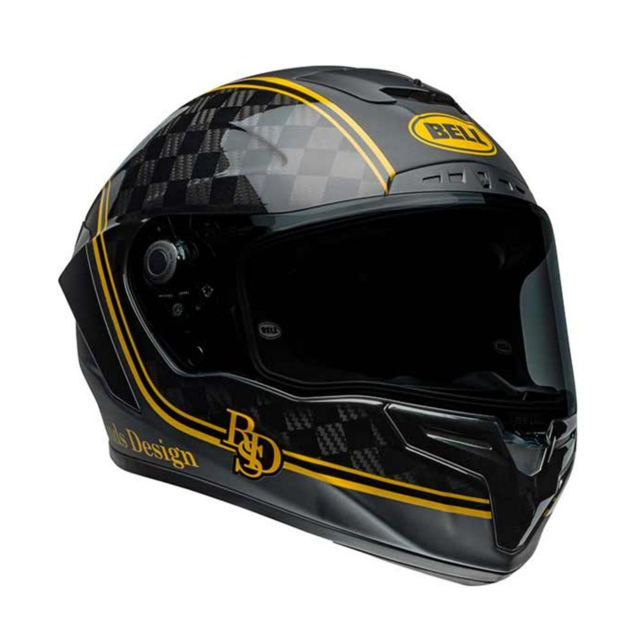 Casco Bell Race Star DLX Negro Dorado