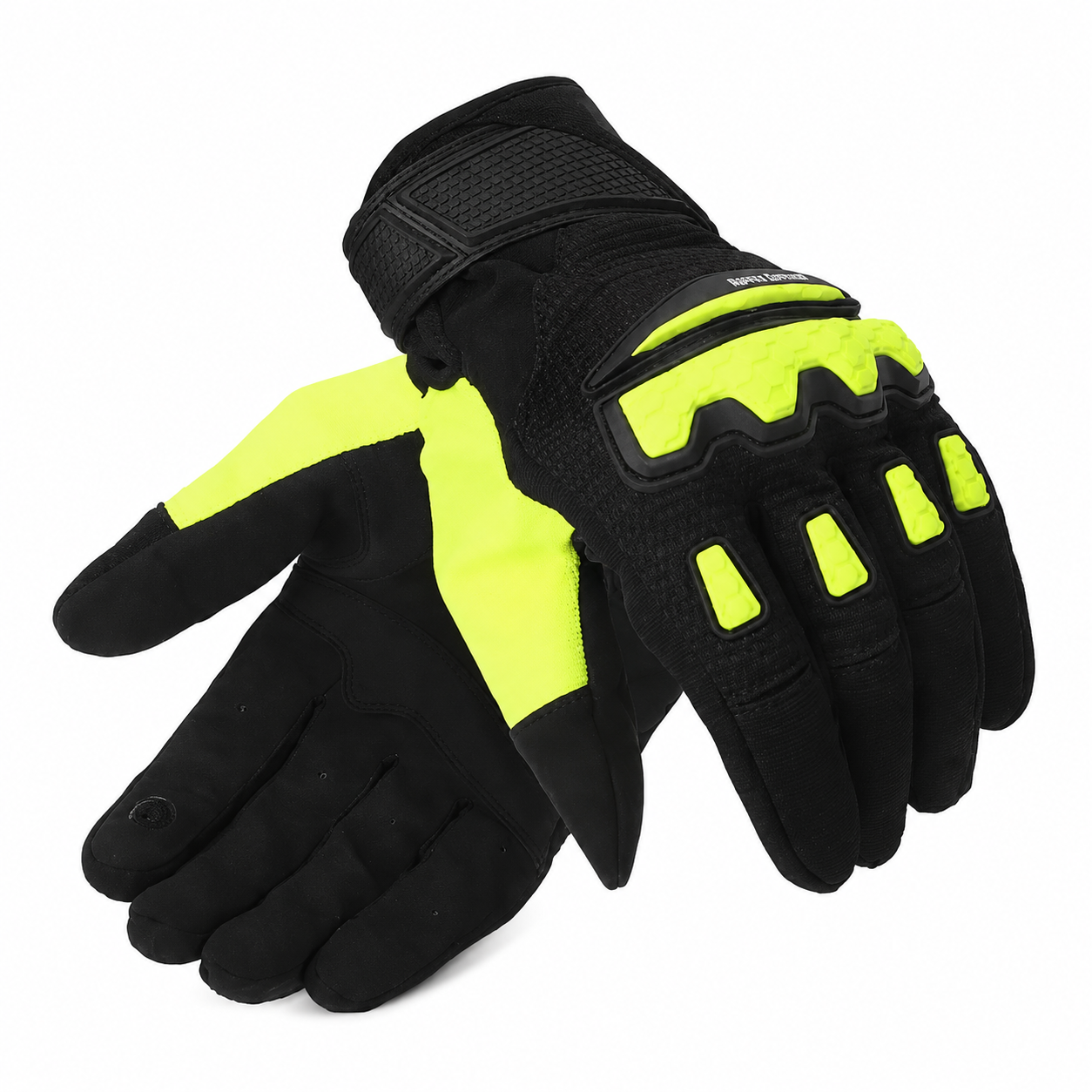 Guantes ROYAL ENFIELD Urban Hustler Verde Fluo