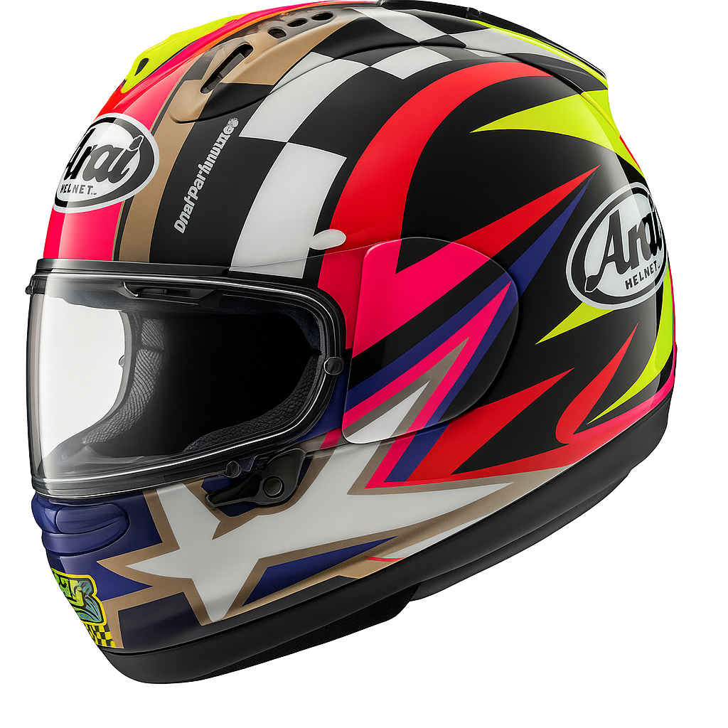 Casco ARAI Corsair-X Schwantz 30th