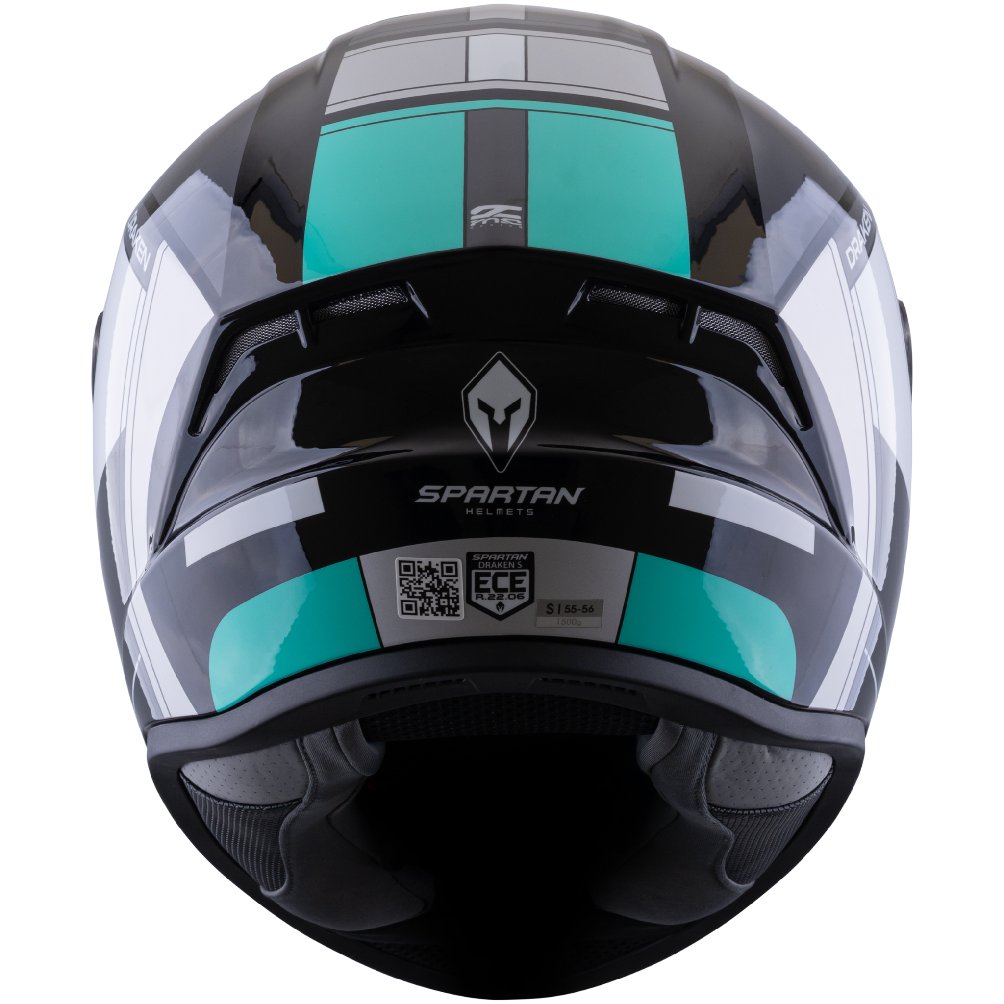 Casco Spartan Draken S Vancouver Negro Azul