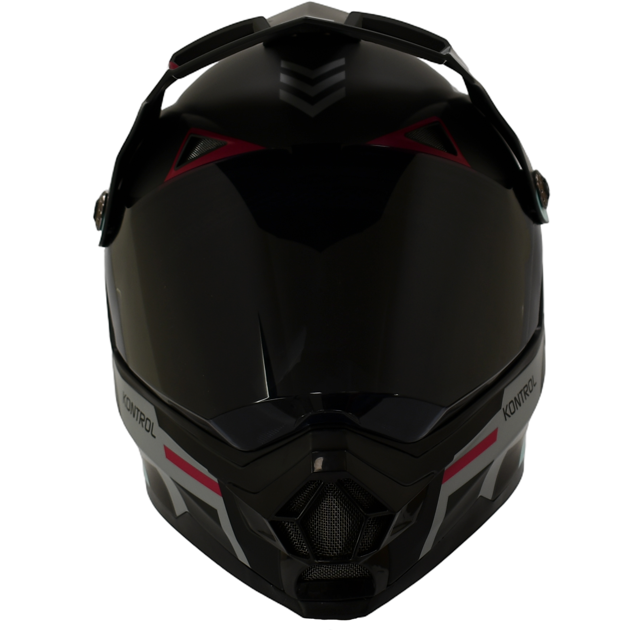 Casco Kontrol 819-6 Kapuk Negro Rosado