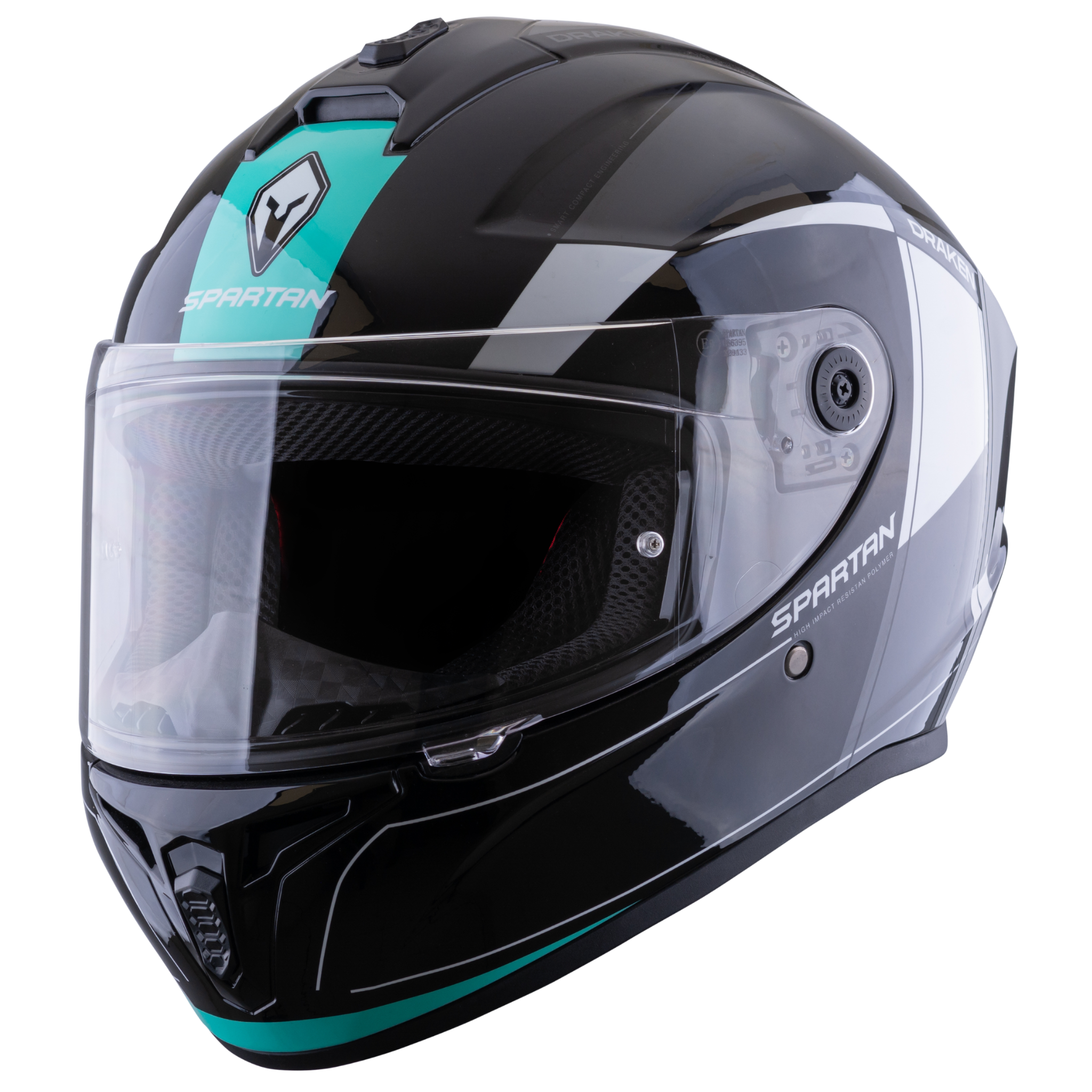 Casco Spartan Draken S Vancouver Negro Azul