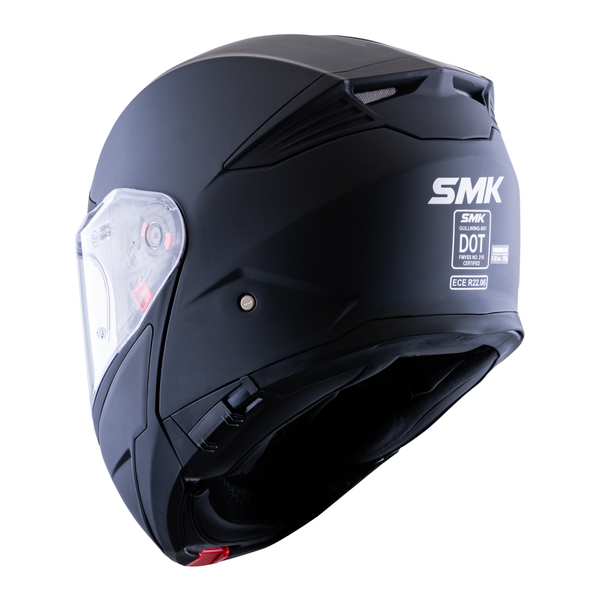 Casco SMK Gullwing V2 Negro Mate