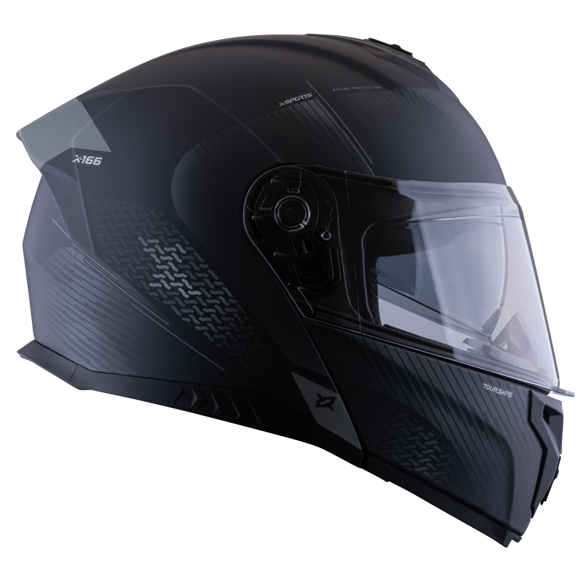 Casco Xsports 166 Toursafe Negro Gris