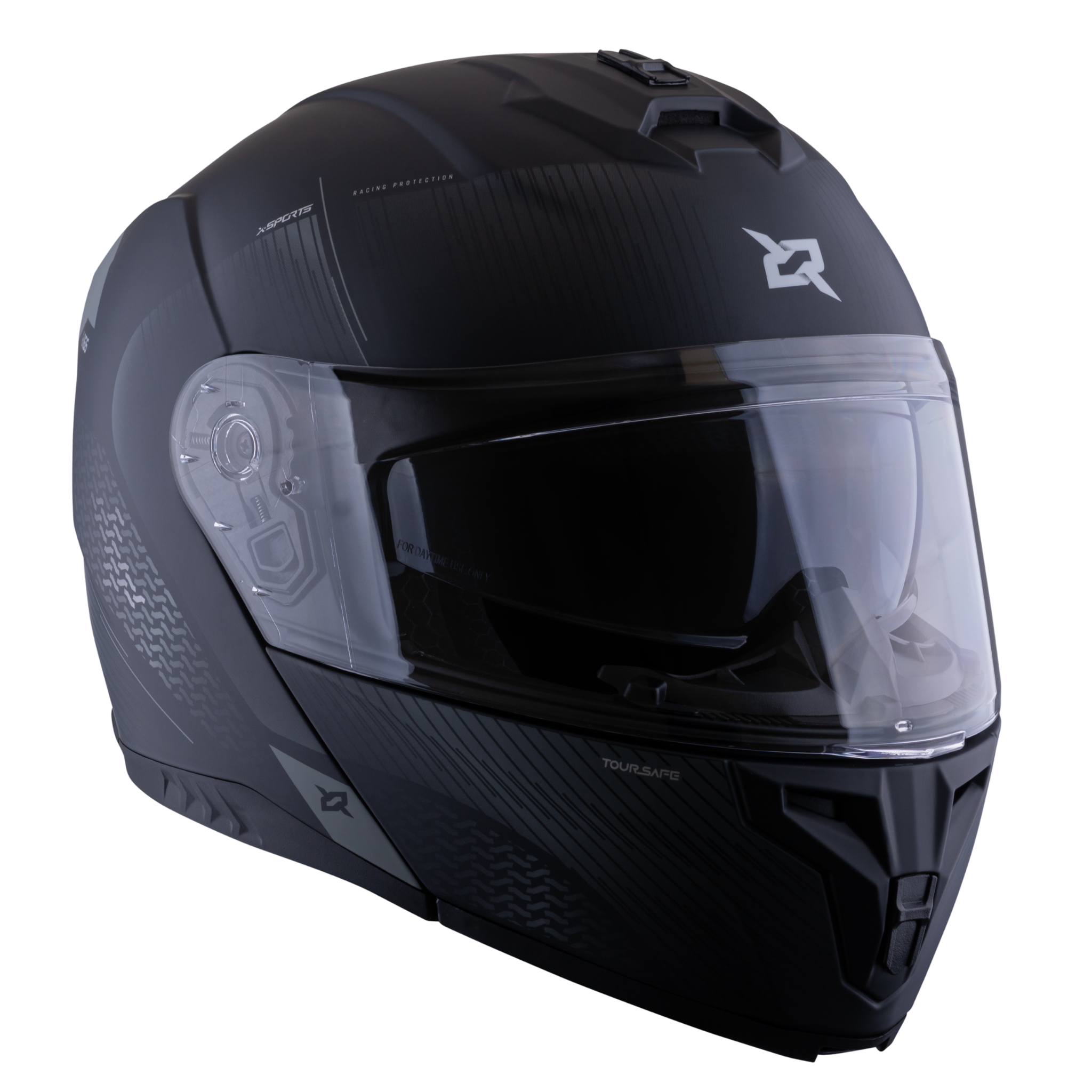 Casco Xsports 166 Toursafe Negro Gris