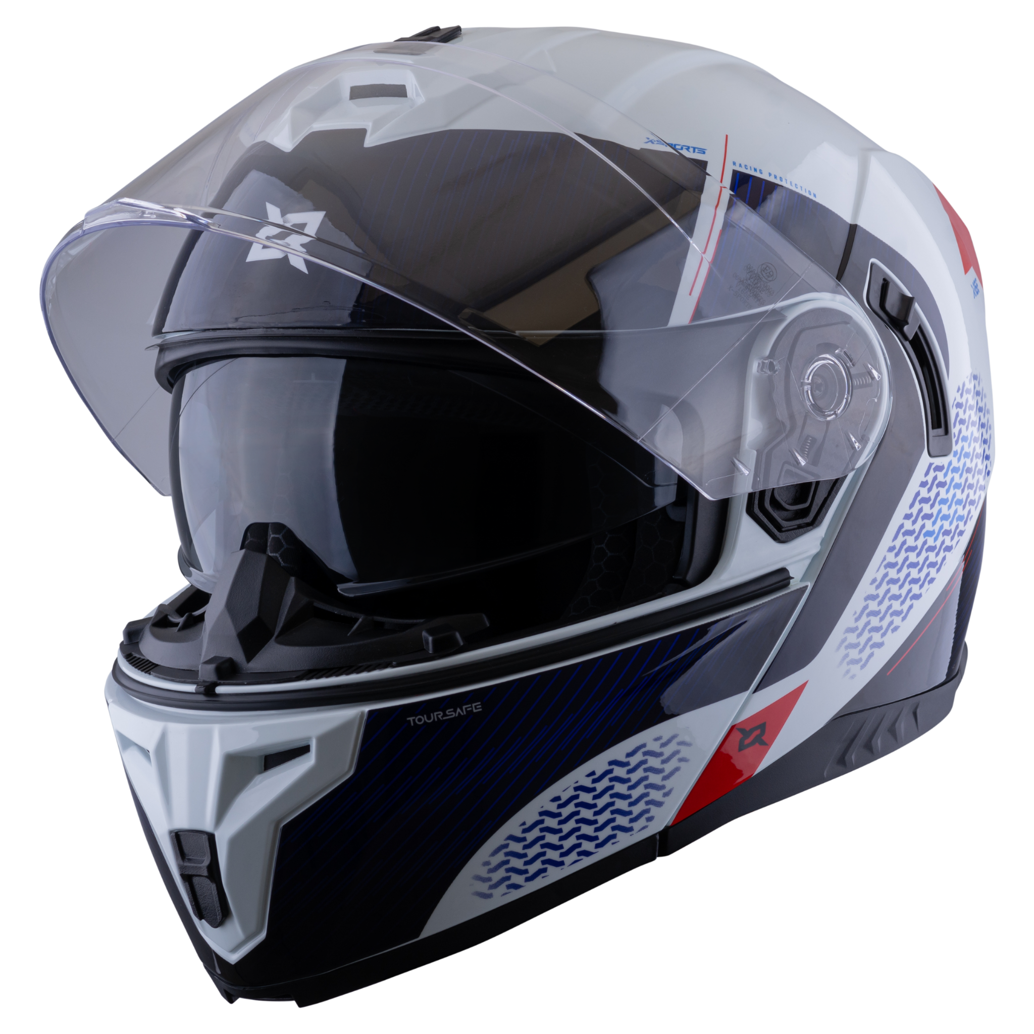 Casco Xsports 166 Toursafe Blanco Brillante