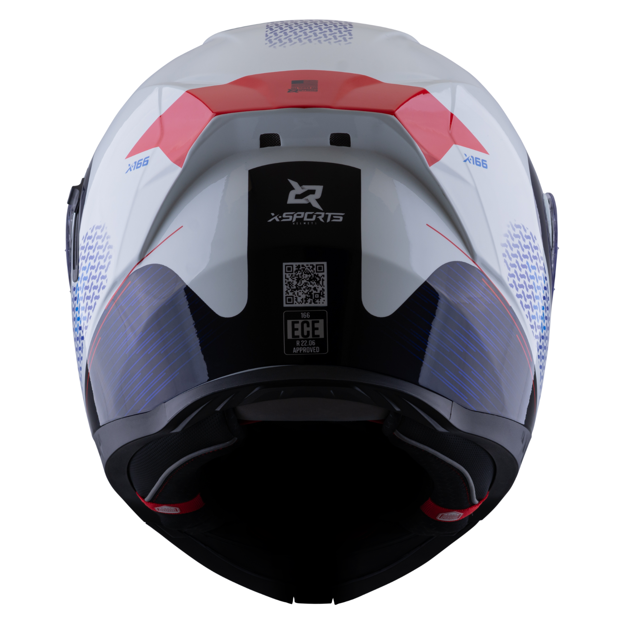 Casco Xsports 166 Toursafe Blanco Brillante