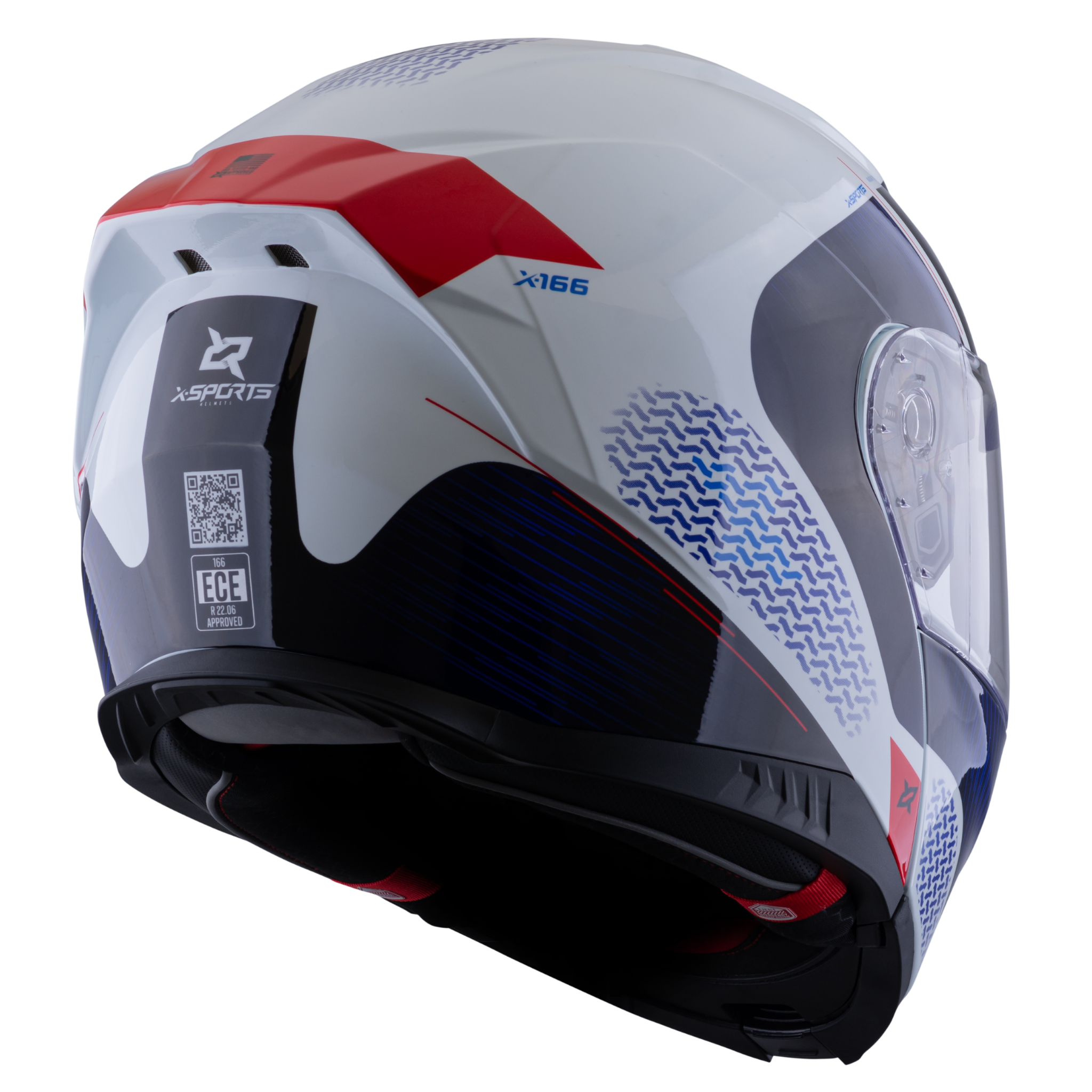 Casco Xsports 166 Toursafe Blanco Brillante