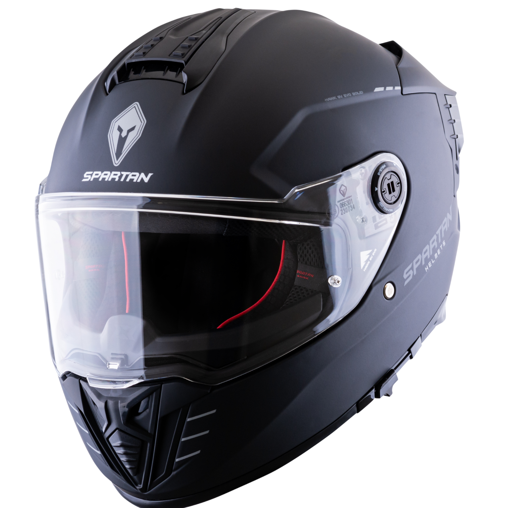 Casco Spartan Hawk Evo Negro