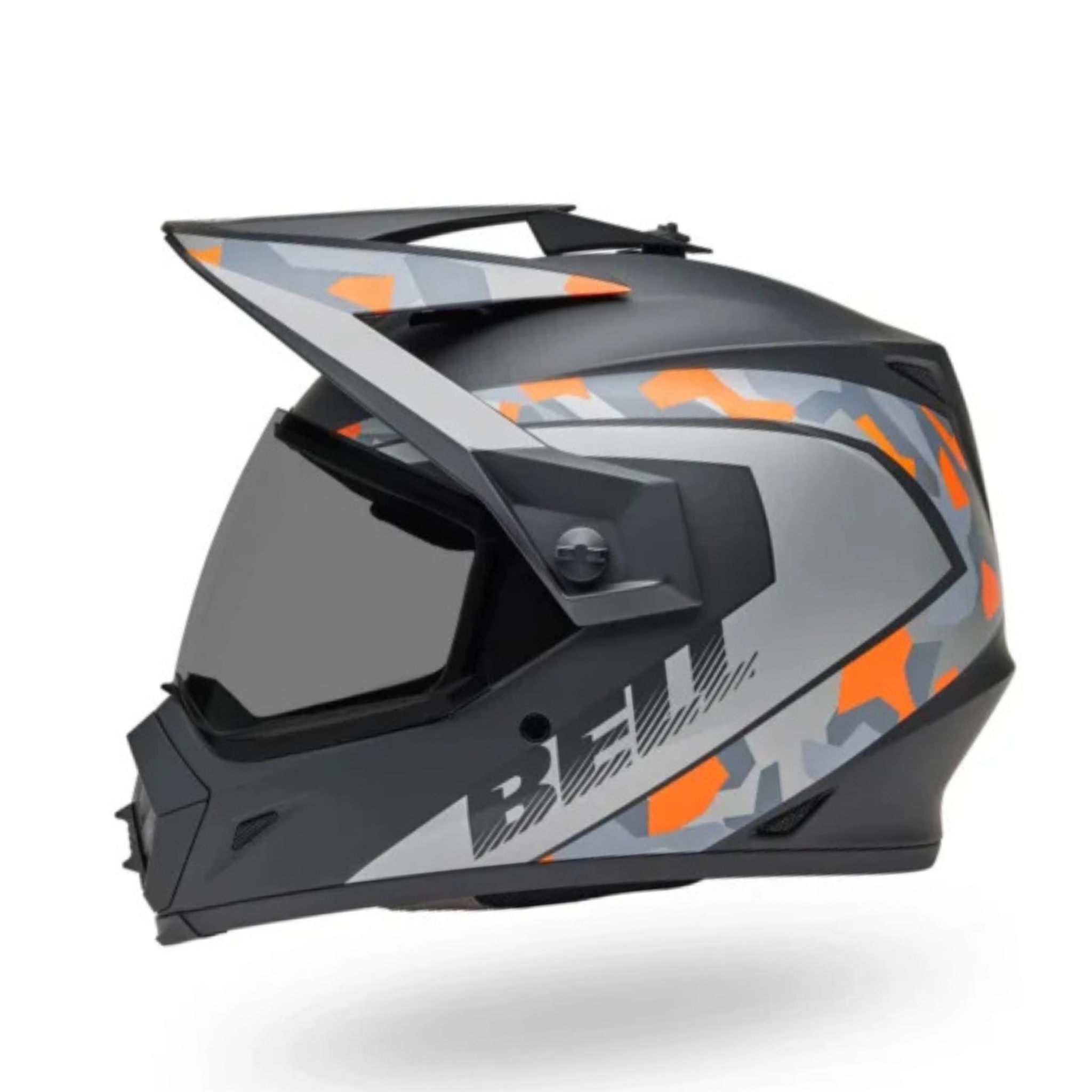 Casco BELL MX-9 Adventure Mips Gris Naranja (M)