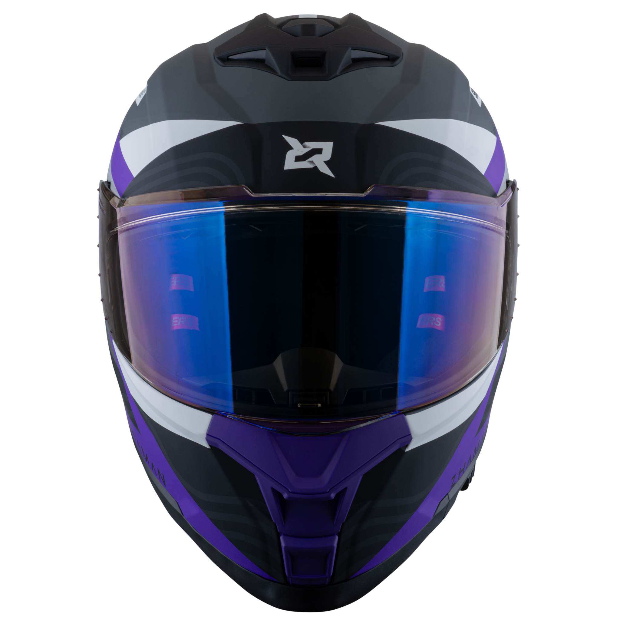 Casco Xsports x-162 Zhaman Morado Blanco