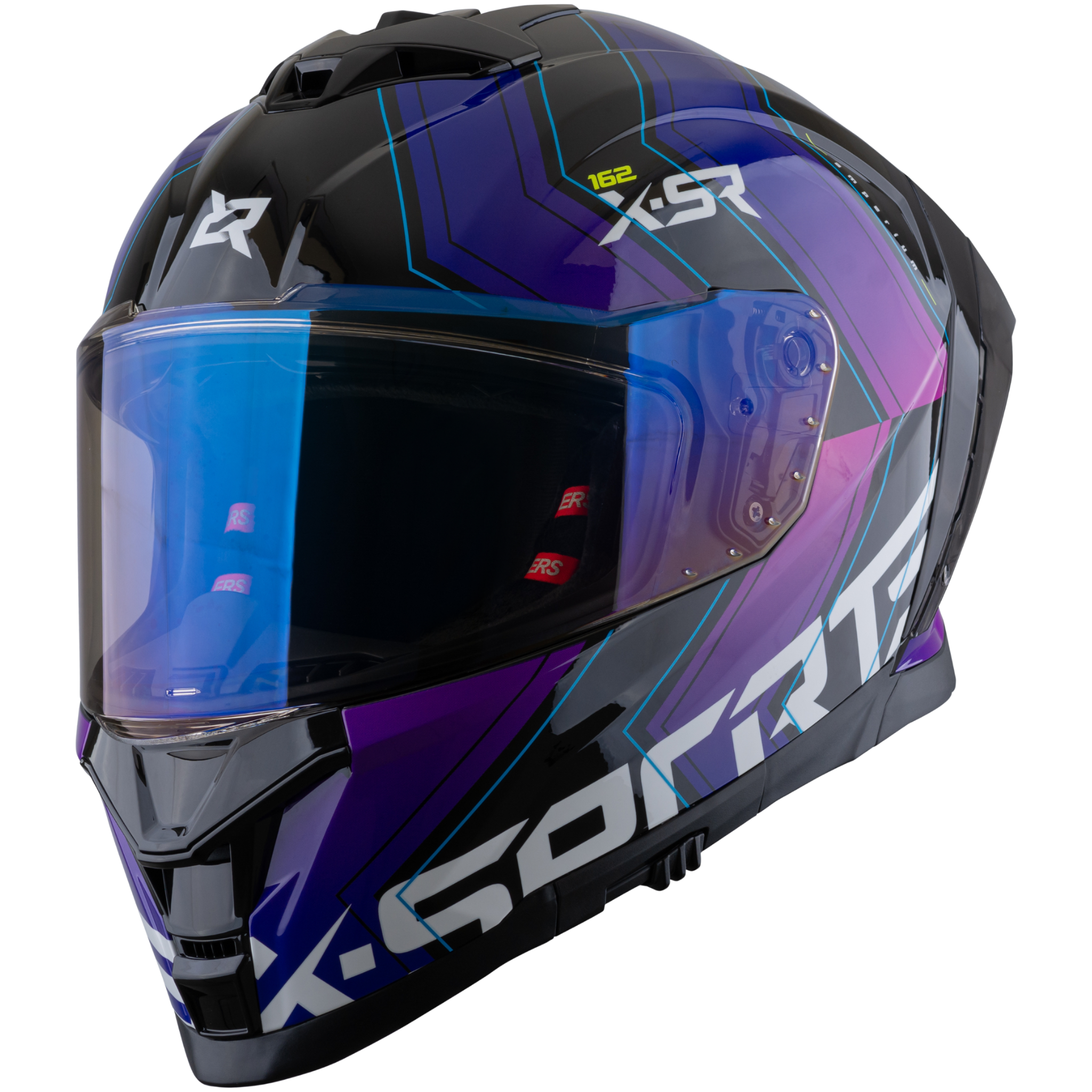 Casco Xsports x-162 Ampreium Morado Rosa