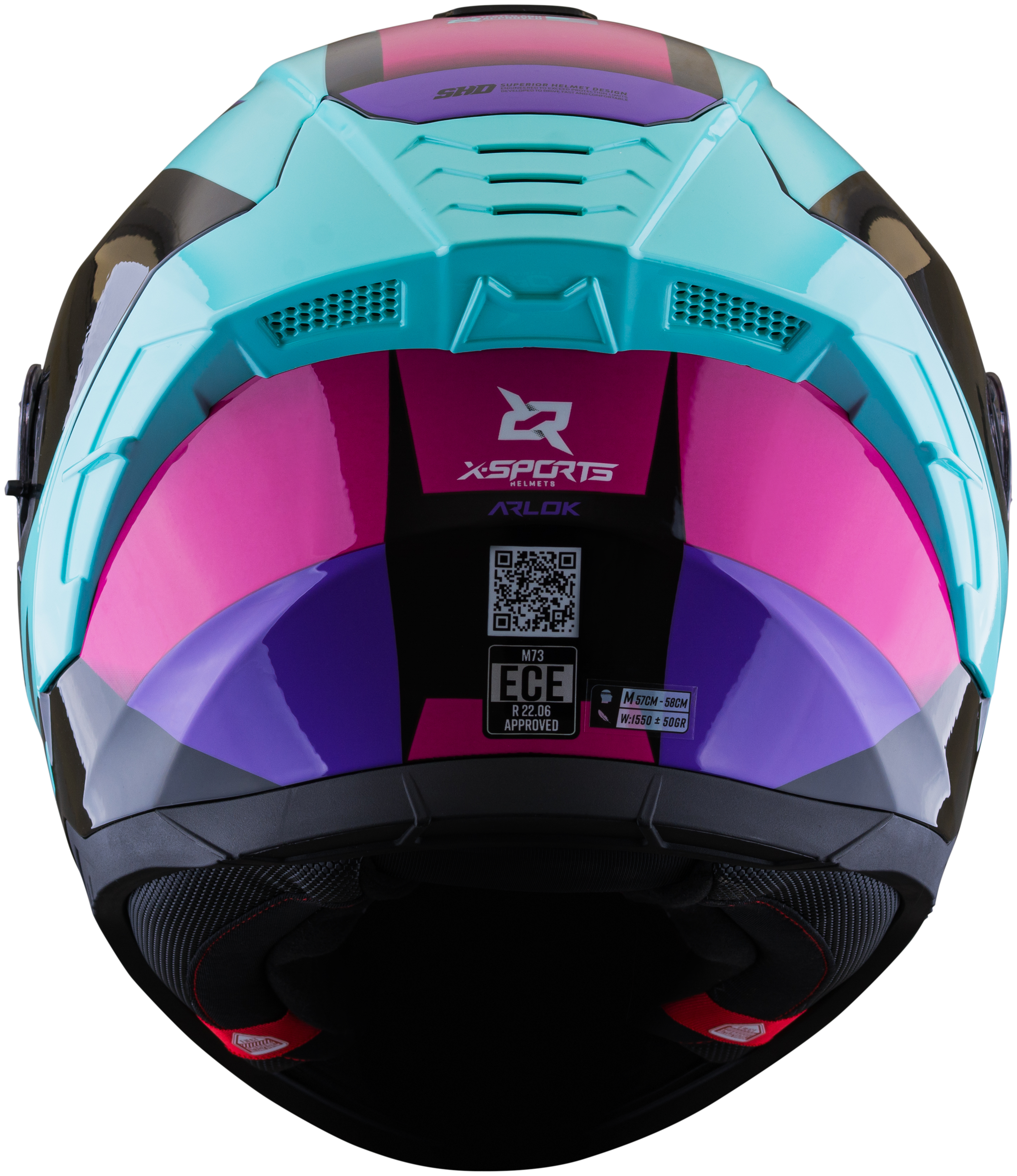 Casco XSPORTS M73 Arlok Rosa