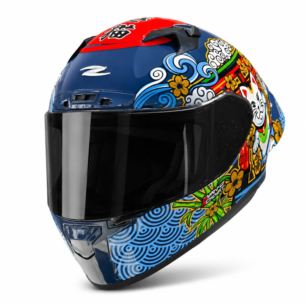 Casco ZEUS 826 Lucky Brillante