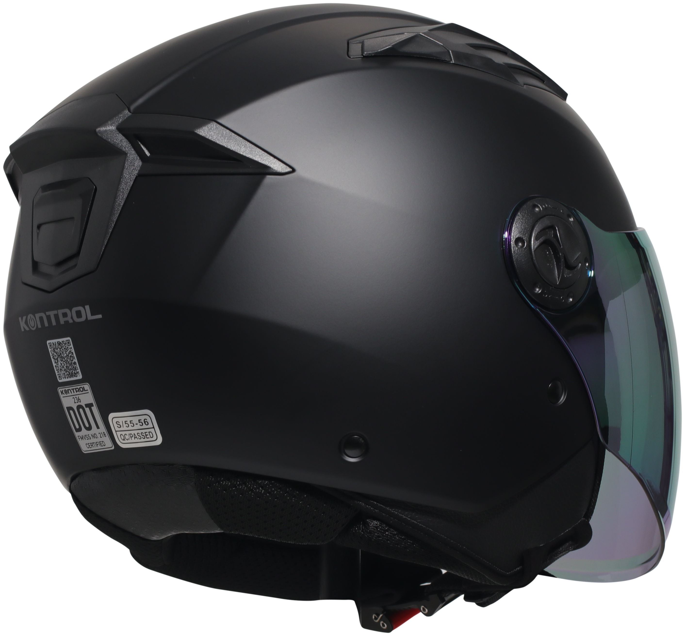 Casco KONTROL 236 Reloaded Visor Morado