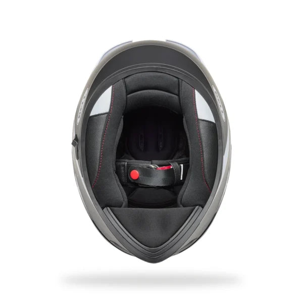 Casco BELL Lithium Flip Negro Blanco Mate